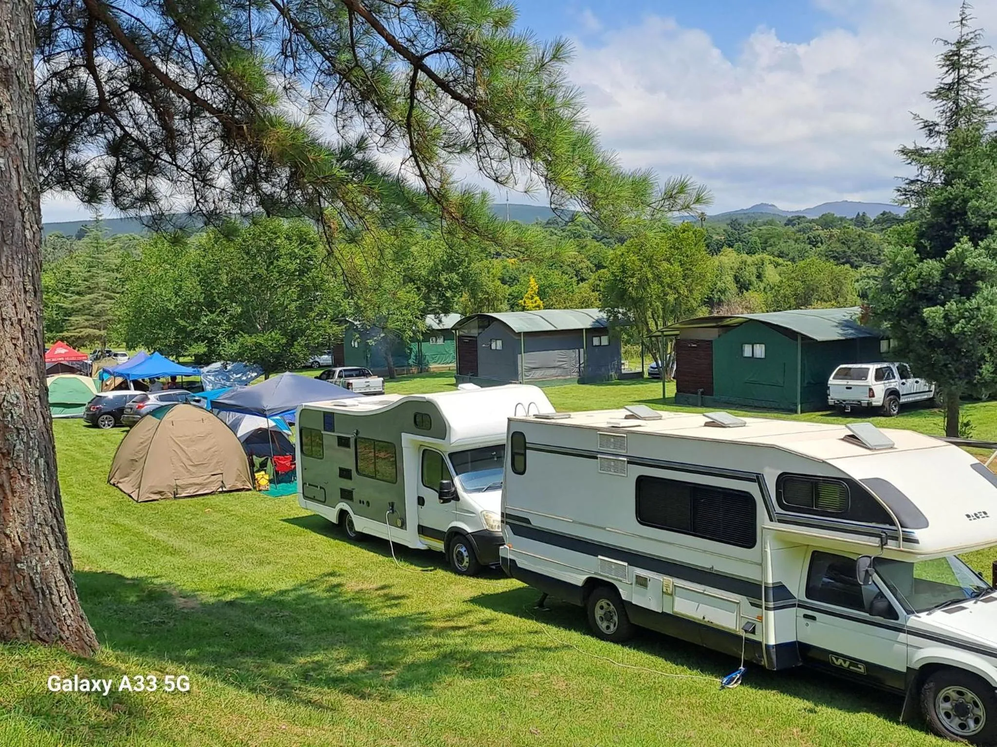 Natural landscape in Sabie River Camp