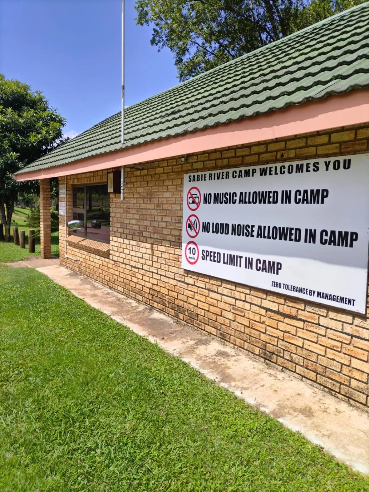 Lobby or reception in Sabie River Camp
