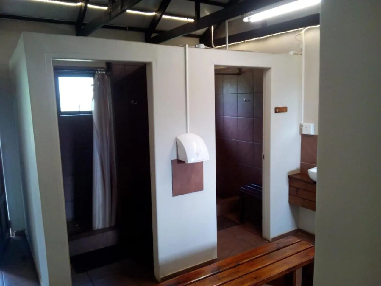 Shower in Sabie River Camp