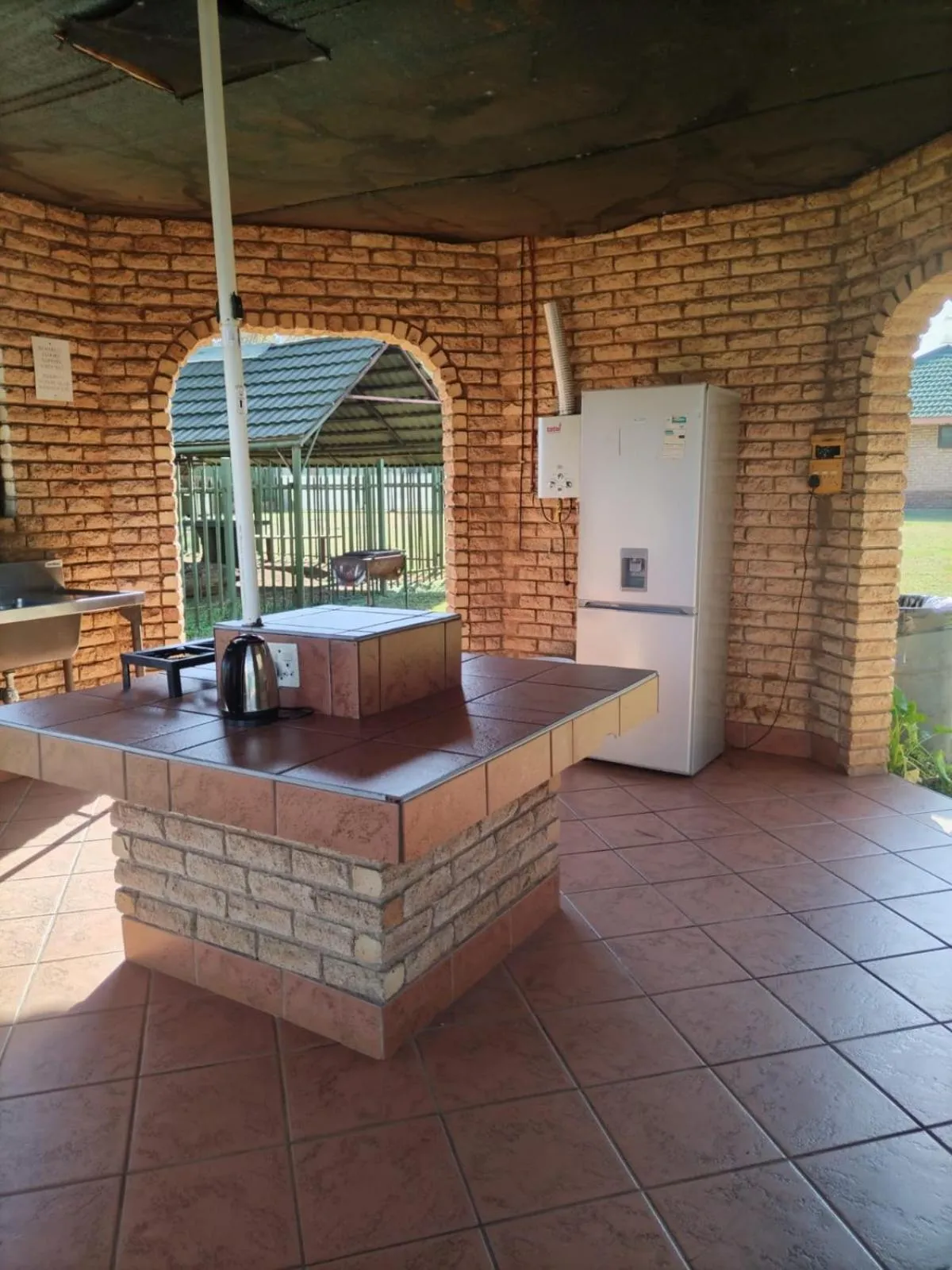 kitchen in Sabie River Camp