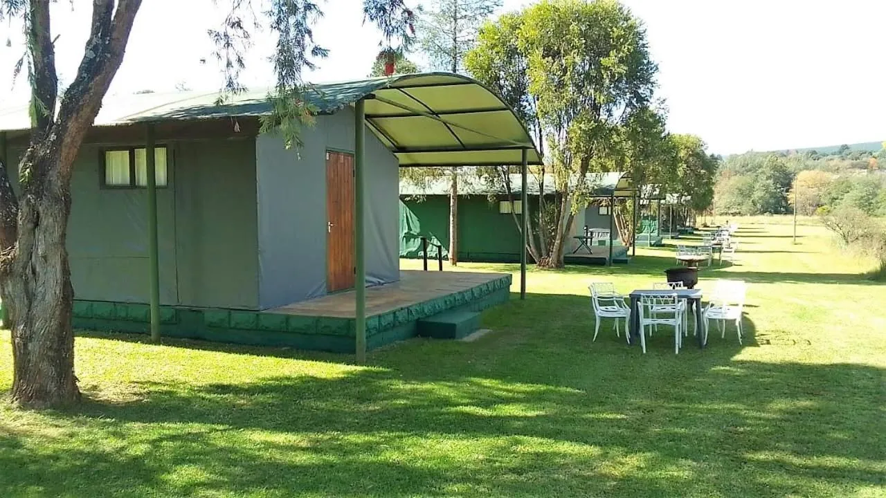 Garden view in Sabie River Camp