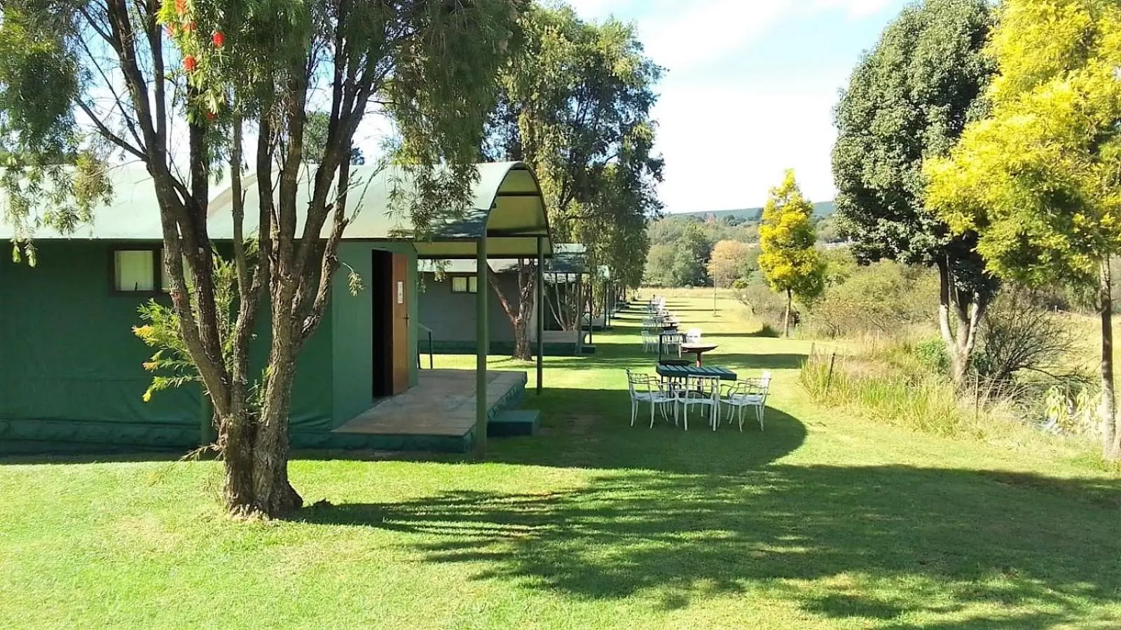 Garden in Sabie River Camp