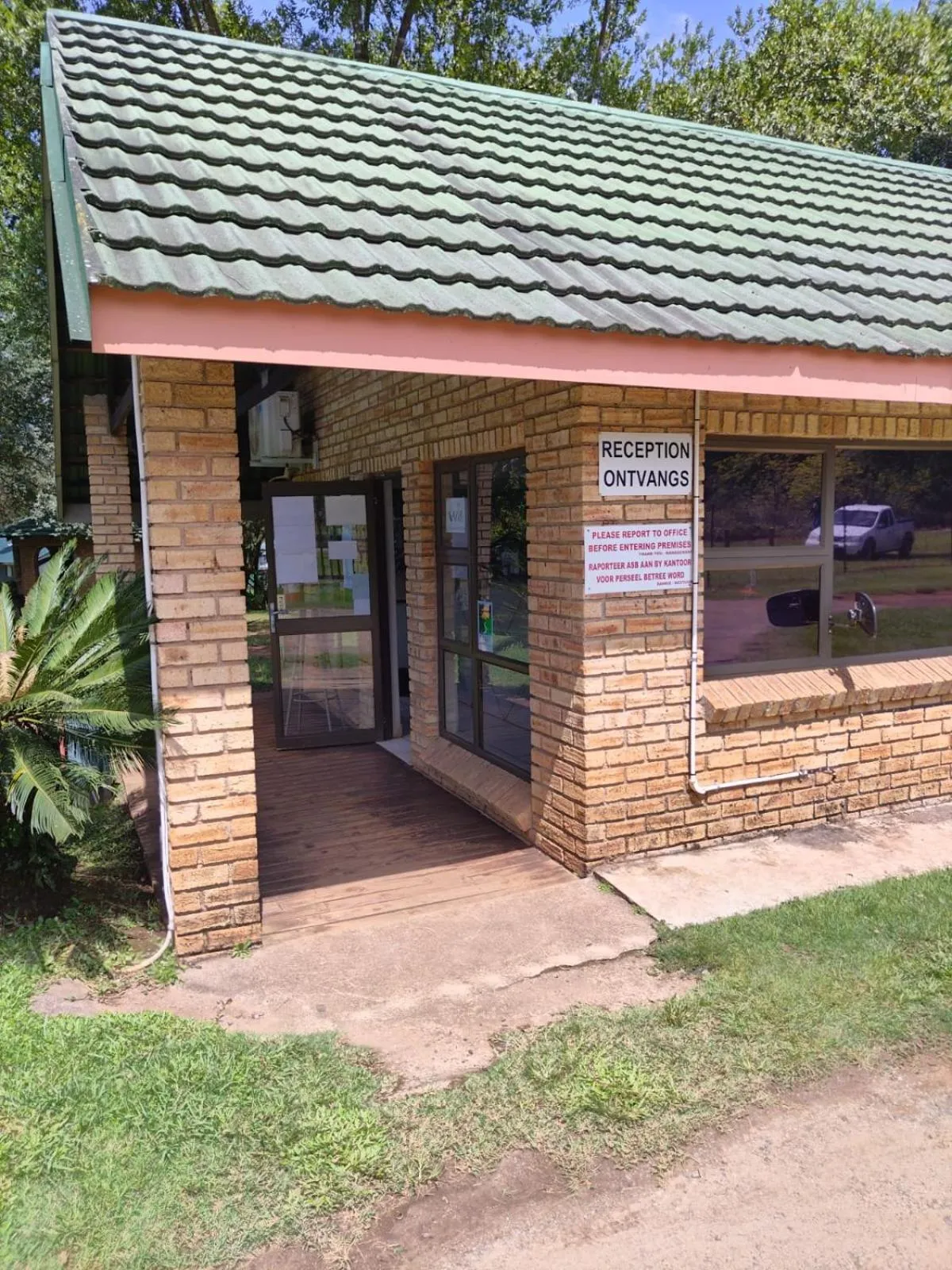 Lobby or reception in Sabie River Camp