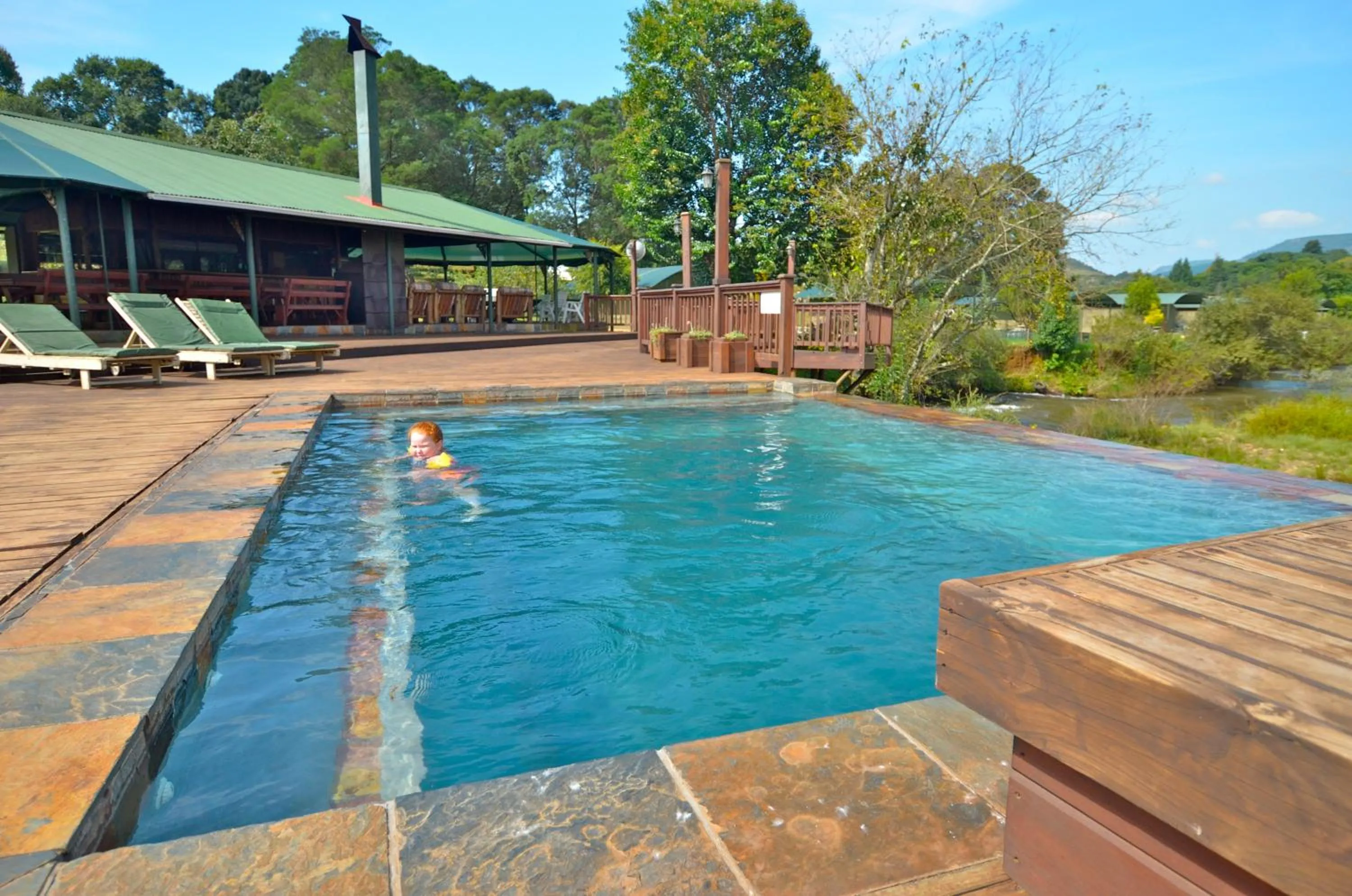 Balcony/Terrace in Sabie River Camp
