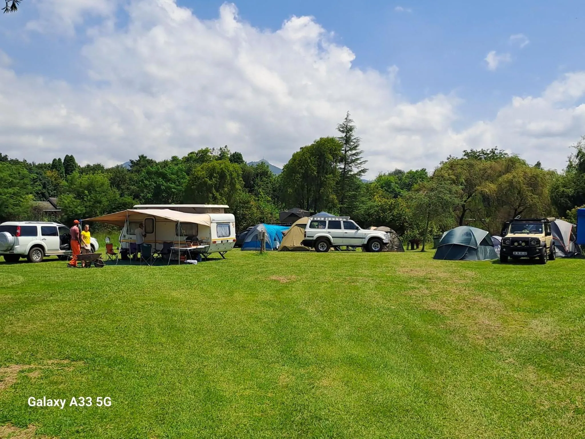 Garden view in Sabie River Camp