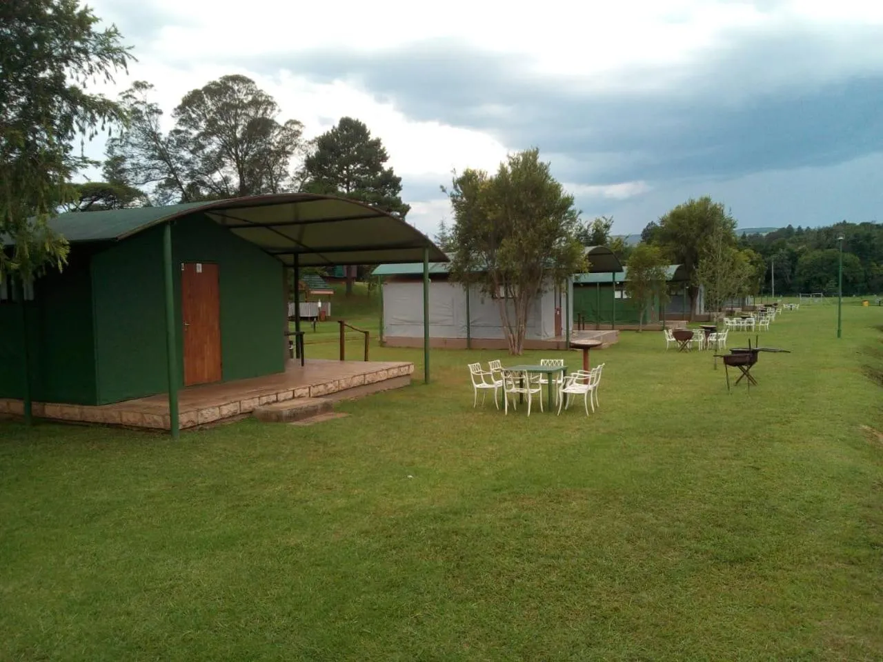 Garden in Sabie River Camp