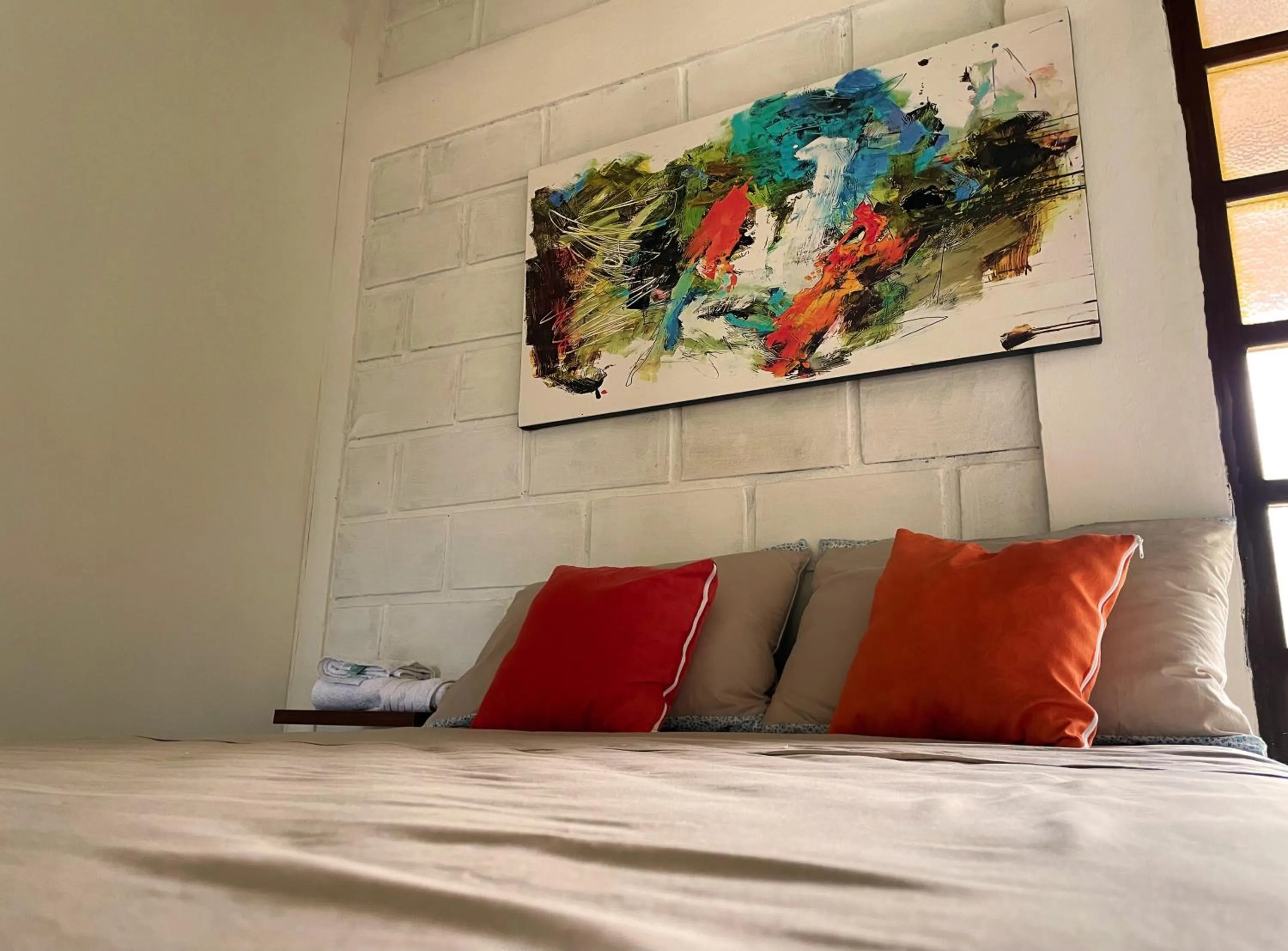 Bed in Casa hotel Mateguadua