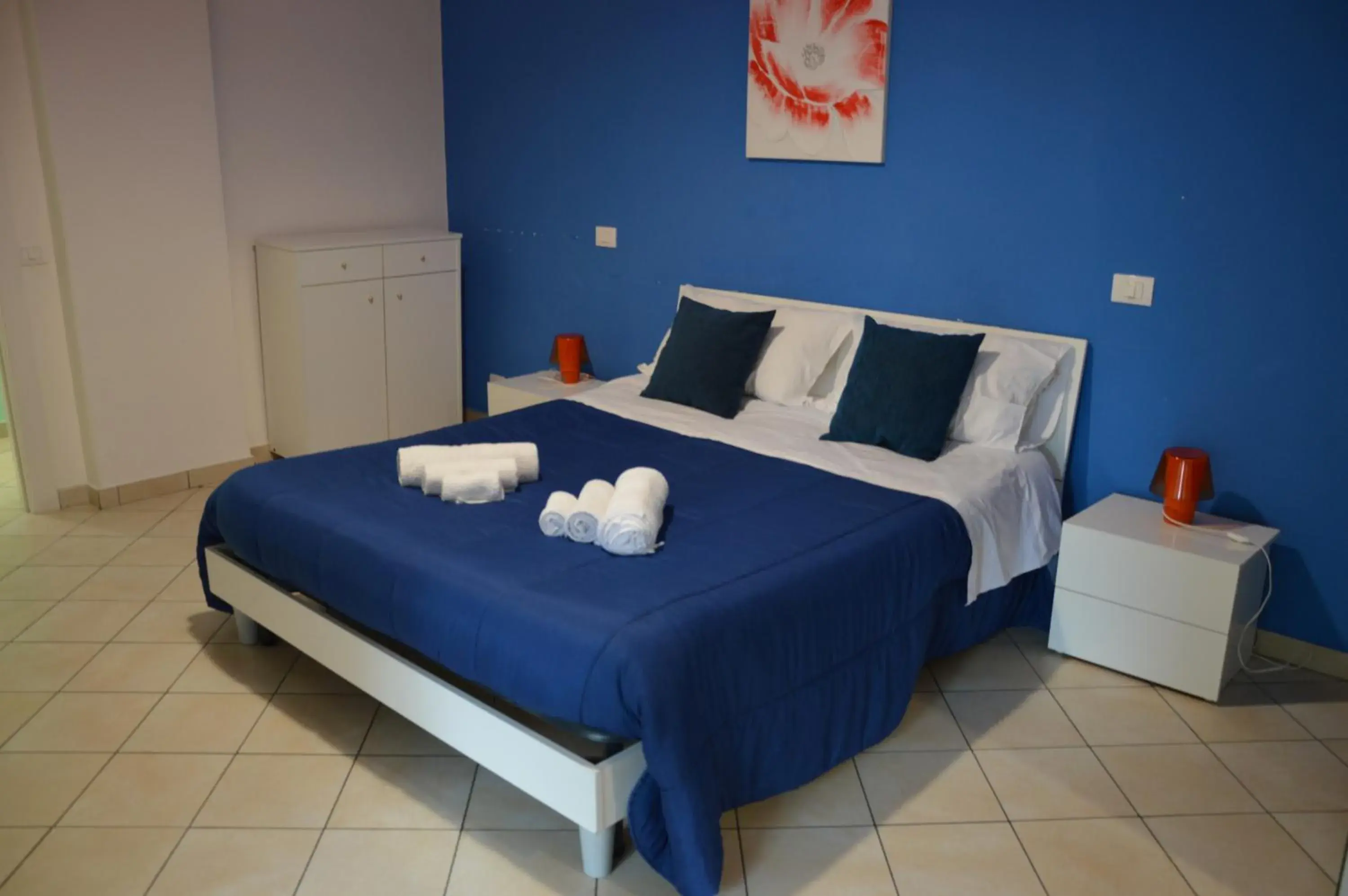 Deluxe Double Room with Balcony in B&B Acquamarina Deluxe Double Room with Balcony in B&B Acquamarina