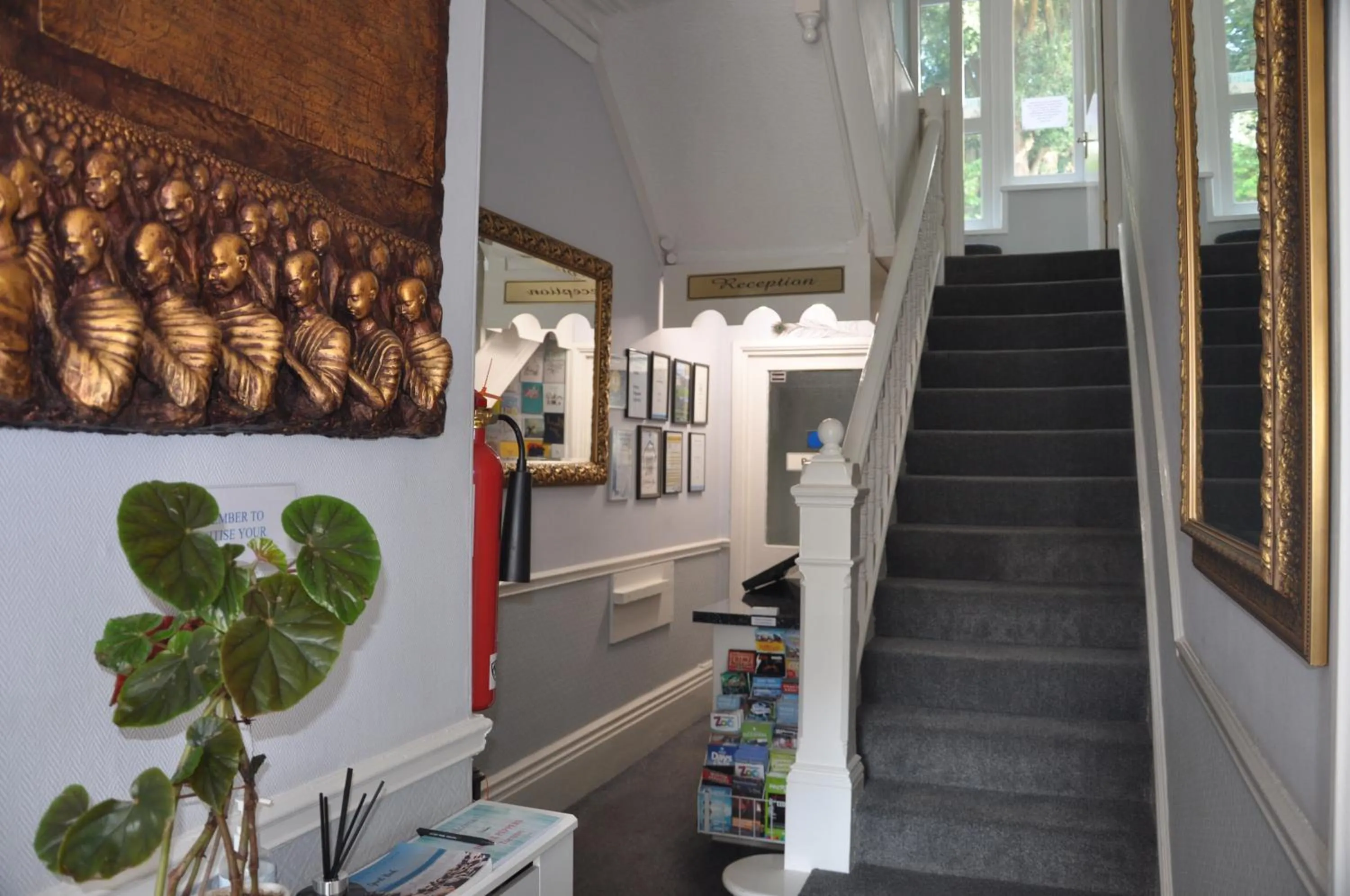 Lobby or reception in Hotel Peppers