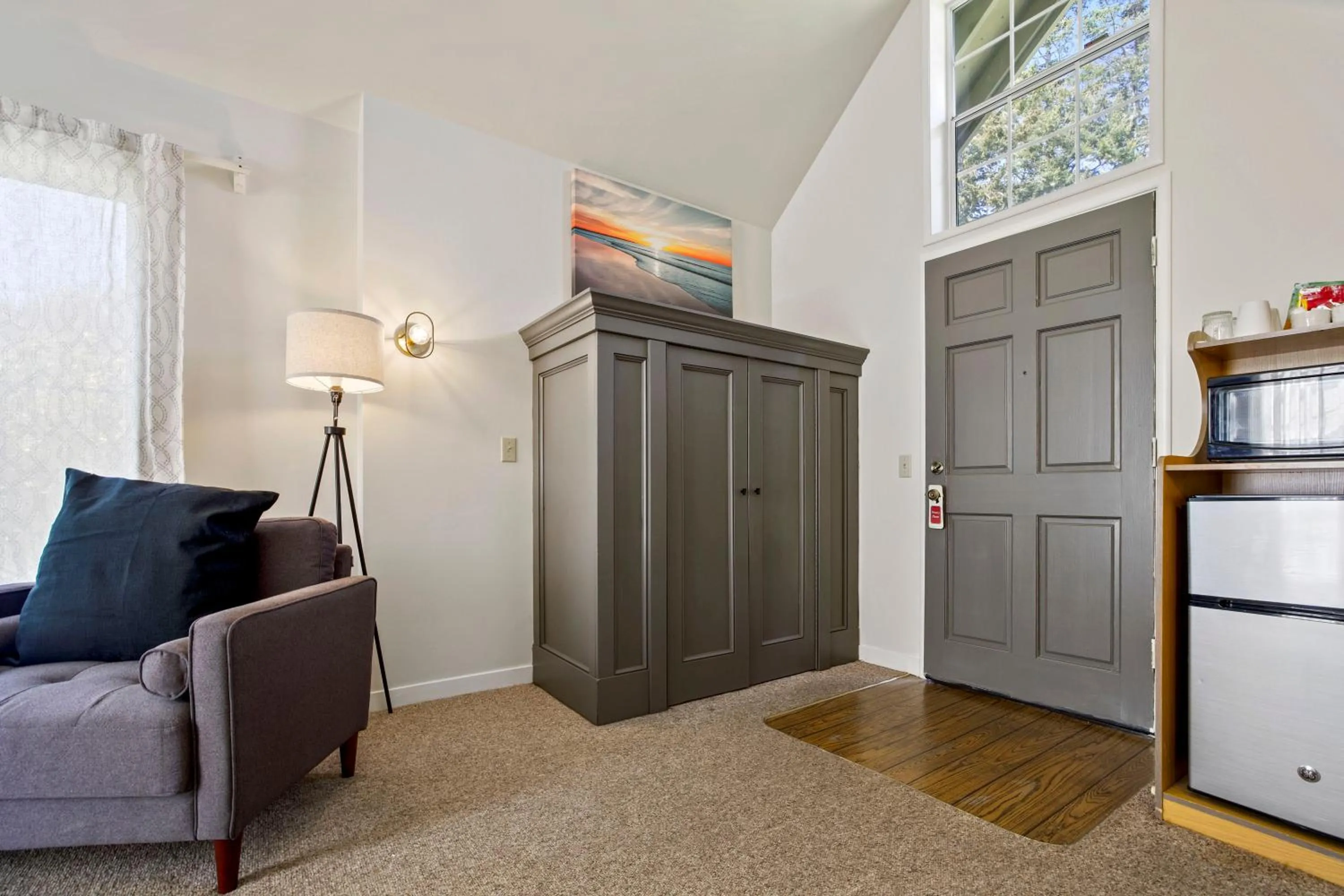 Seating area in Mendo Bungalow