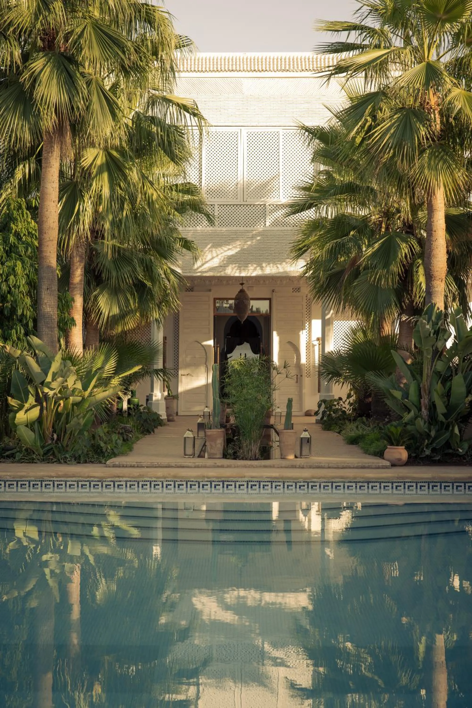 Garden in Les Palmiers Boutique Hôtel & Spa