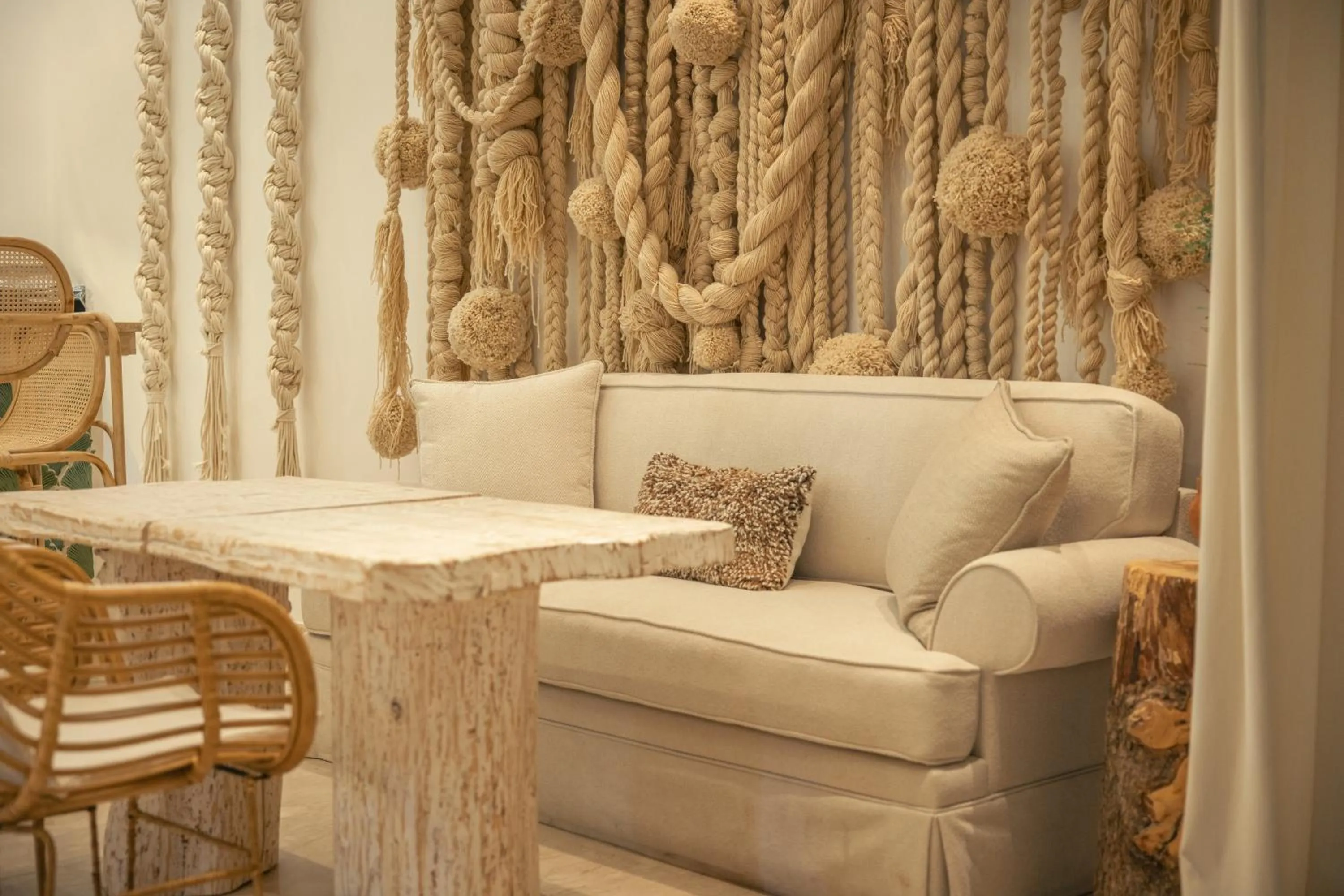 Lobby or reception in Les Palmiers Boutique Hôtel & Spa