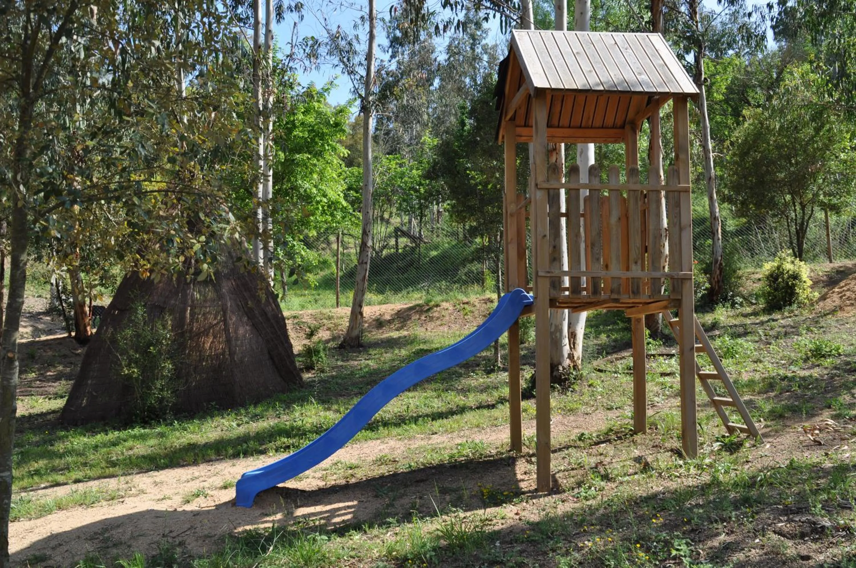 Children play ground in Can Pobric