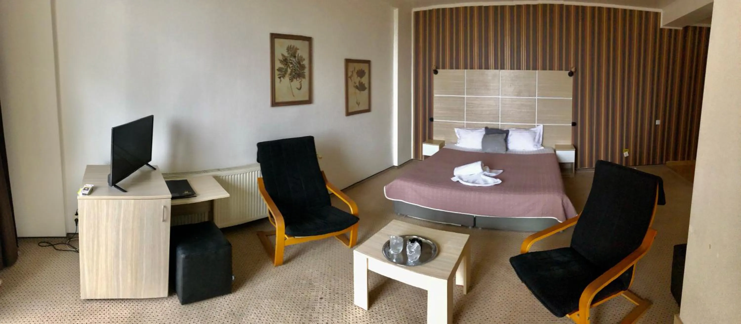 Living room in Hotel Mon Caprice