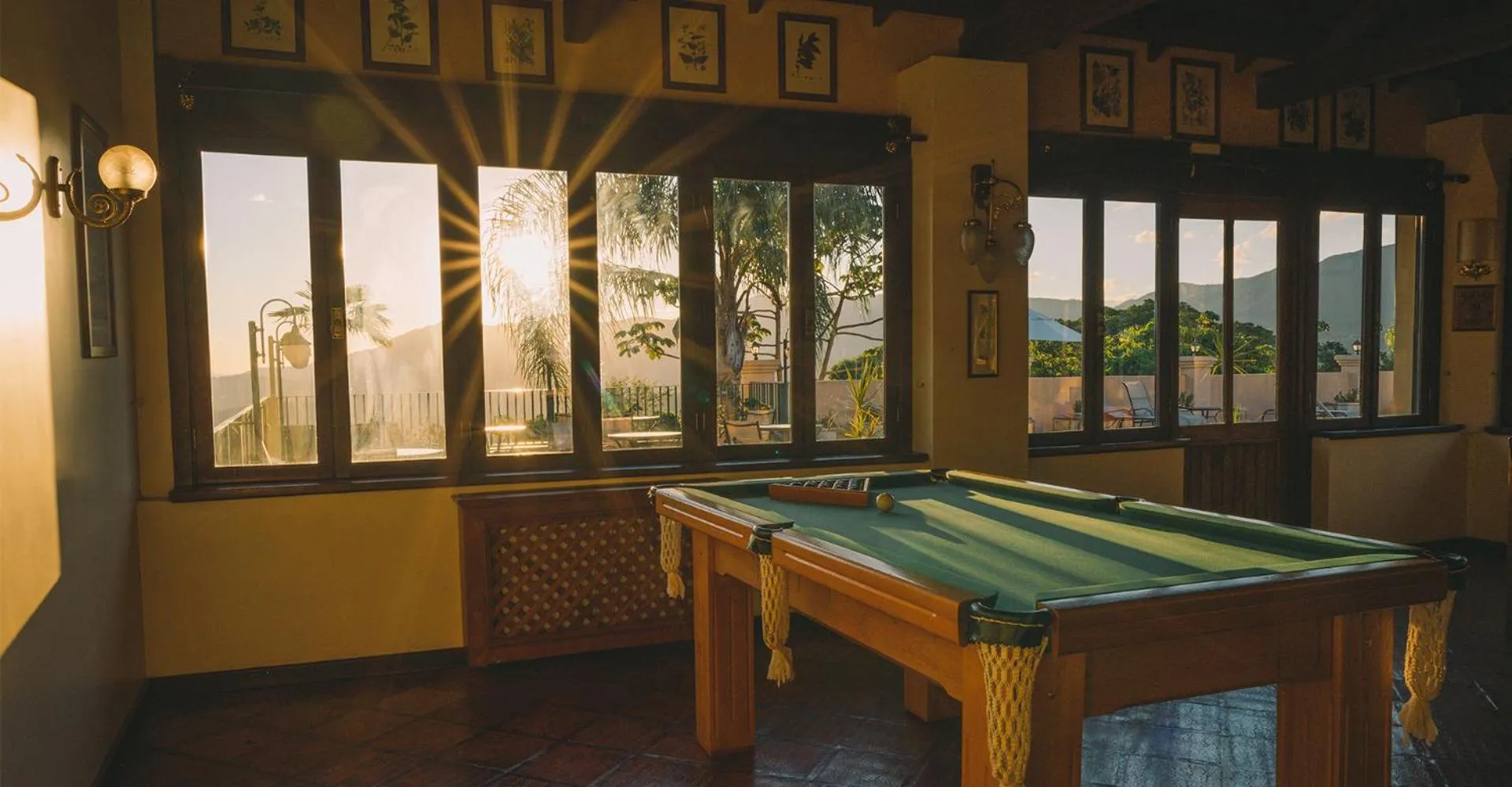 Billiard in Hotel Visconte D'Italia