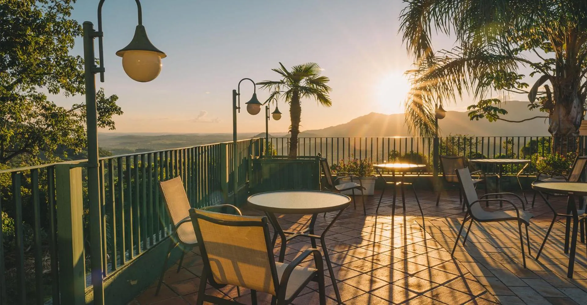 Patio in Hotel Visconte D'Italia