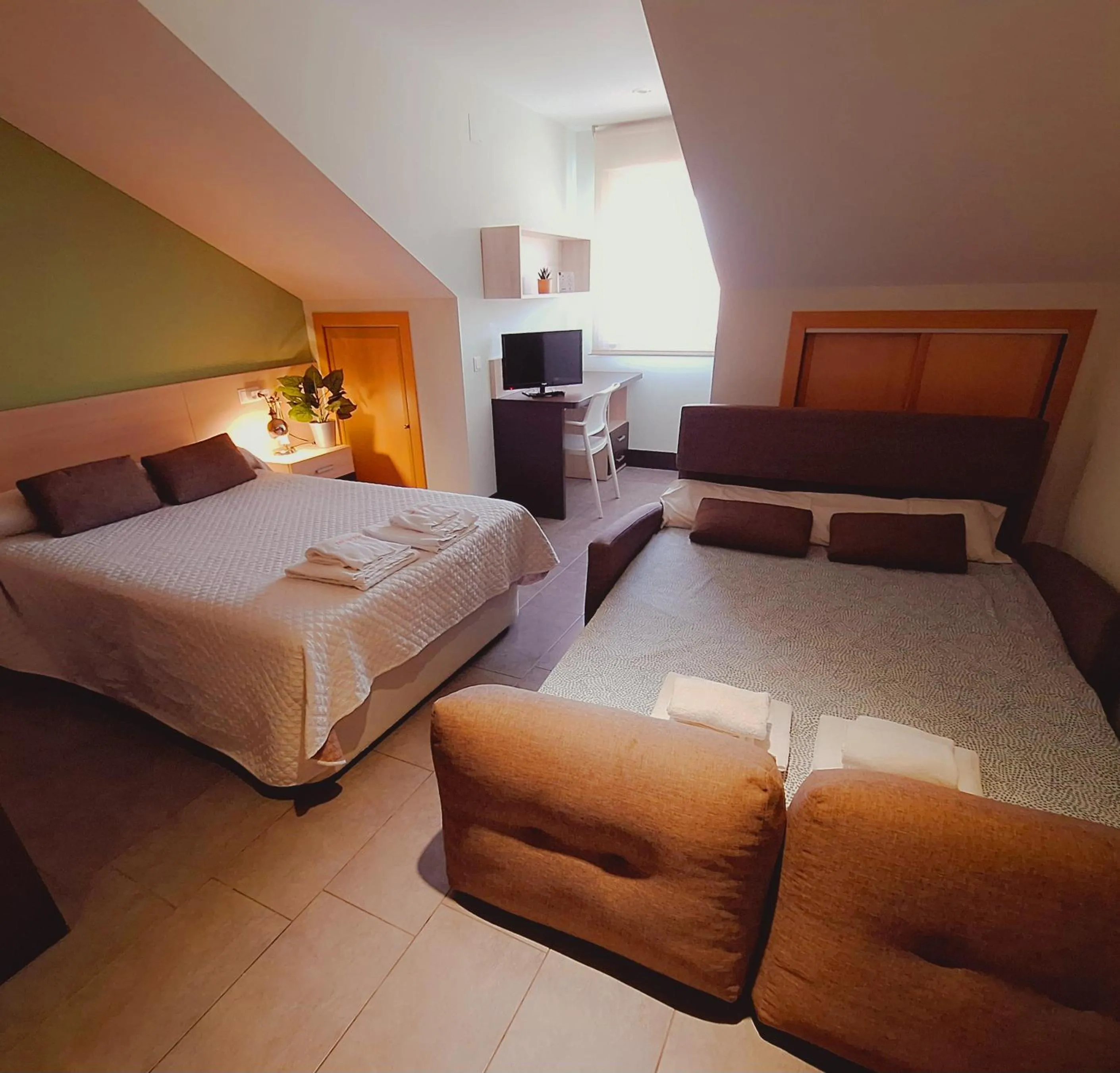 Photo of the whole room, Bed in The Factory Residence Hall