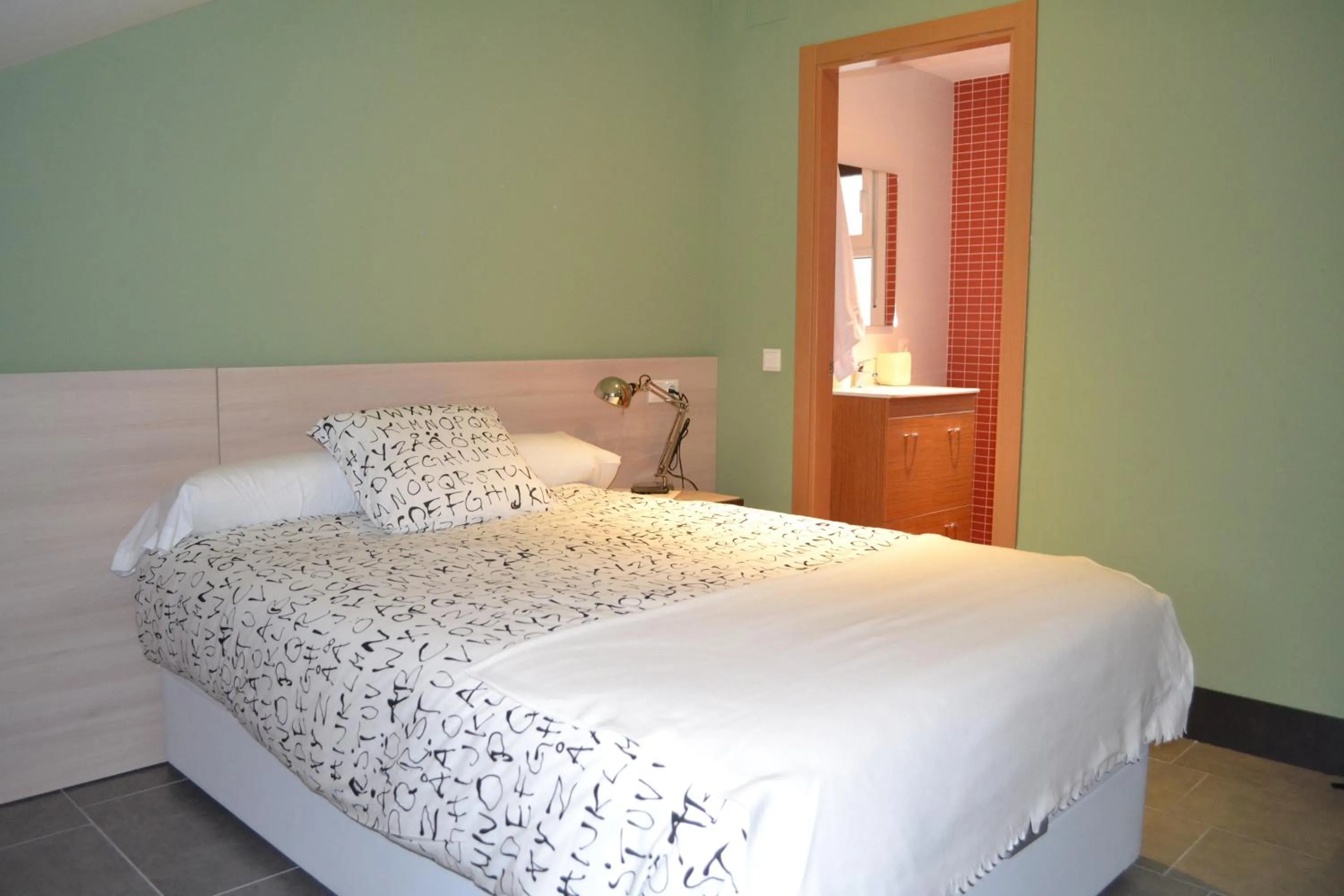 Photo of the whole room, Bed in The Factory Residence Hall