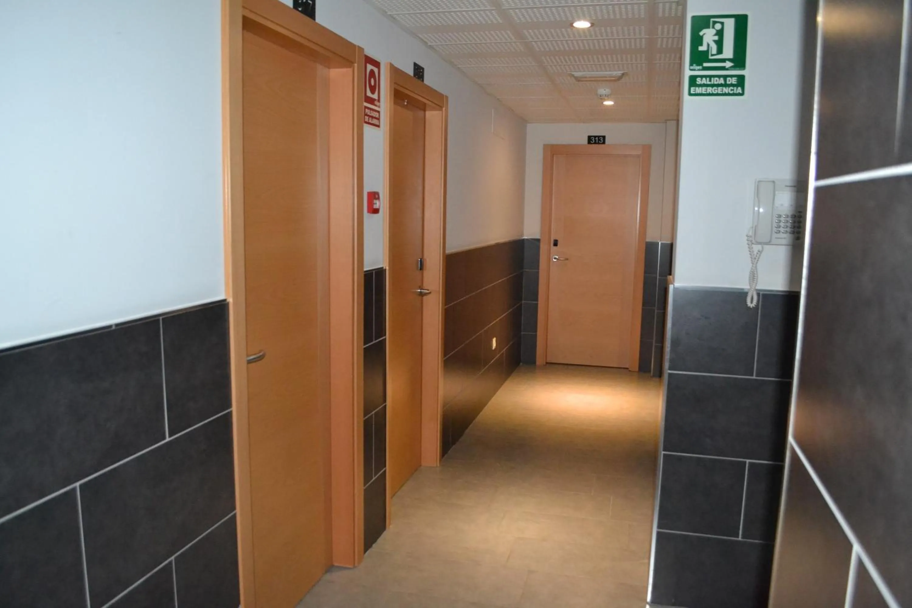 elevator in The Factory Residence Hall
