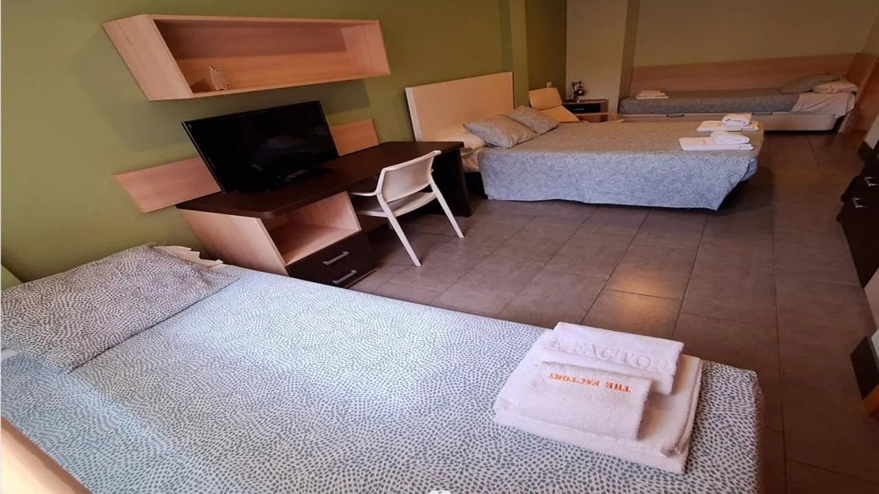Photo of the whole room, Bed in The Factory Residence Hall