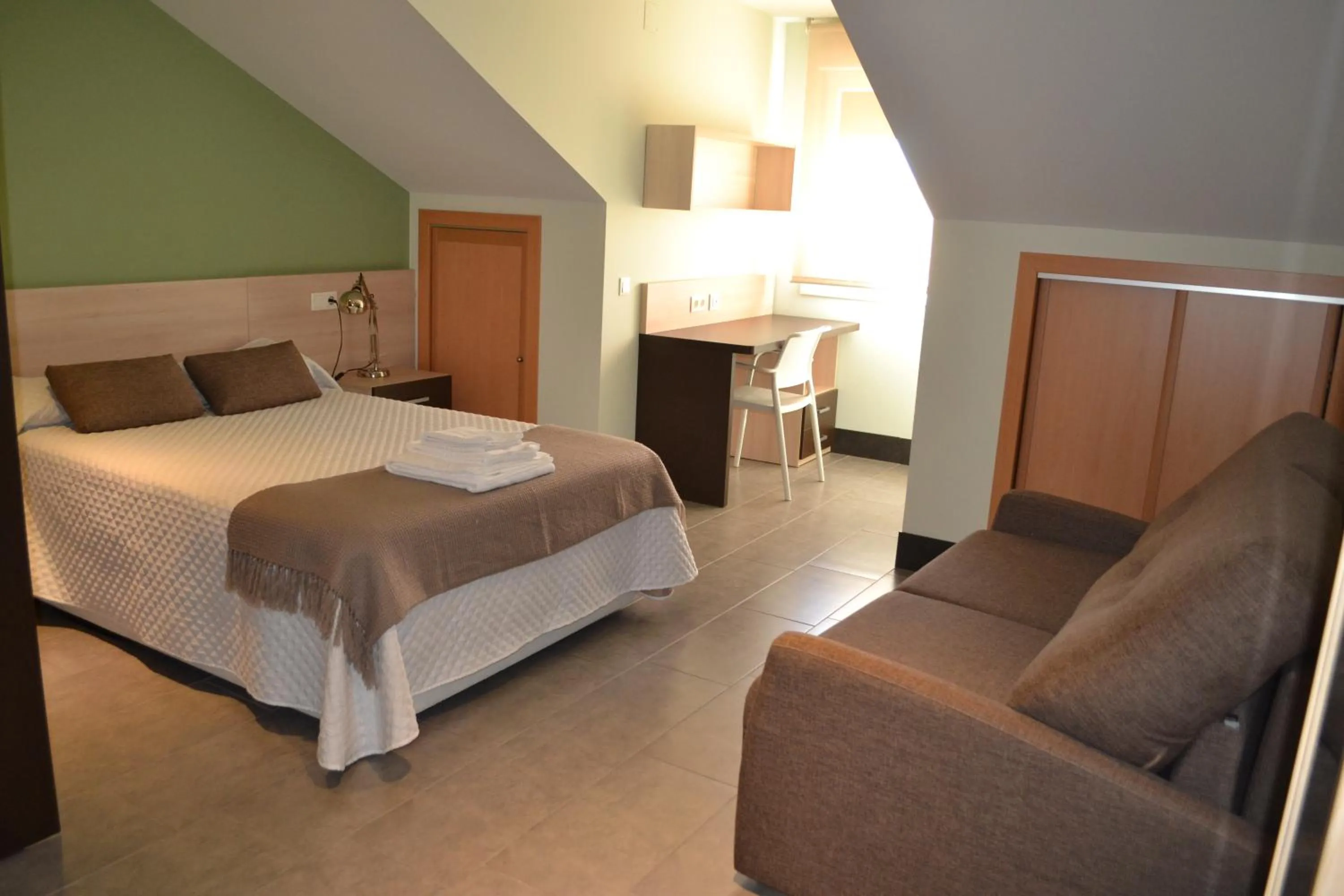Photo of the whole room, Bed in The Factory Residence Hall