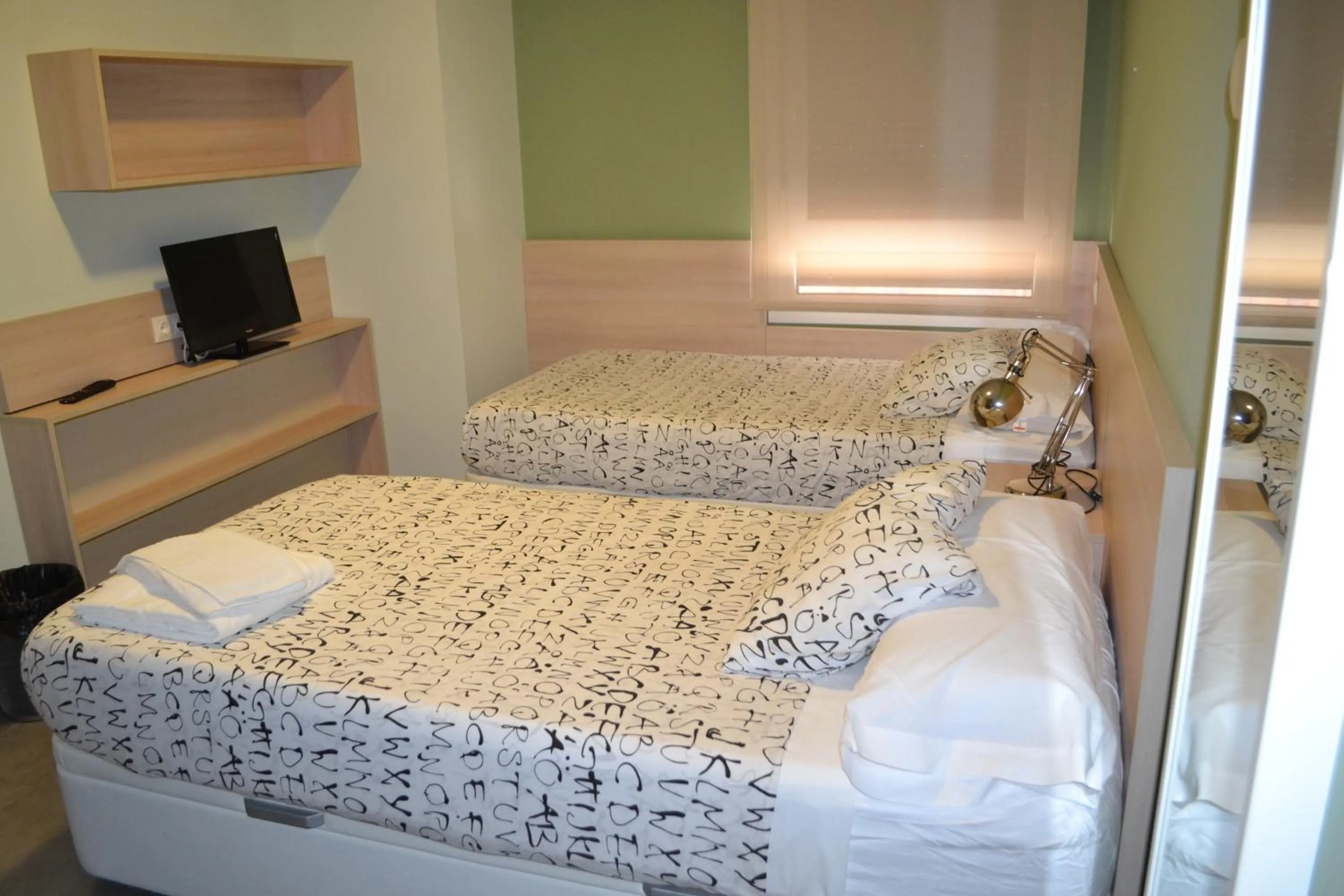 Photo of the whole room, Bed in The Factory Residence Hall