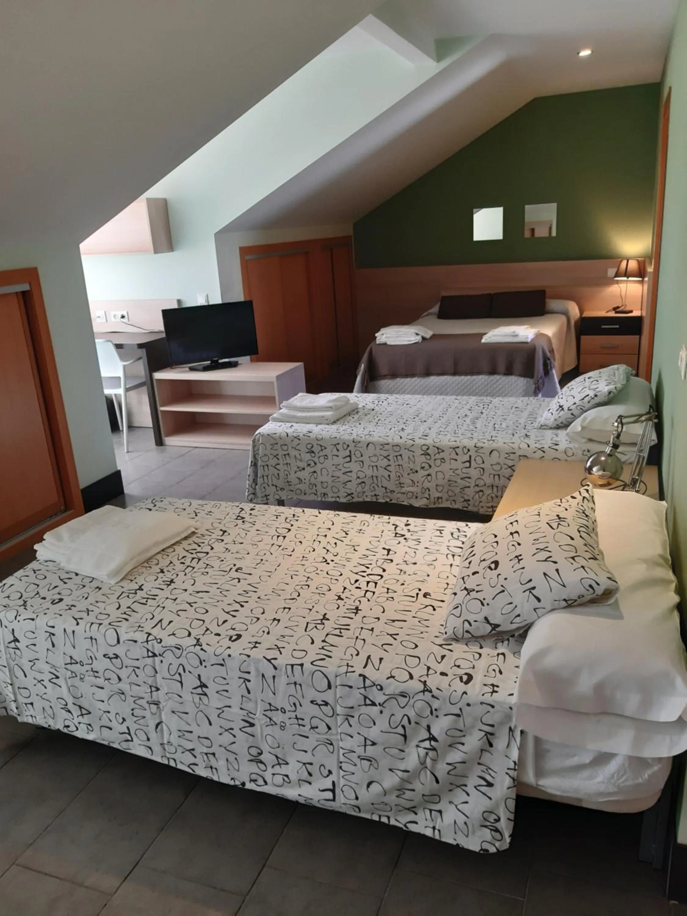 Photo of the whole room, Bed in The Factory Residence Hall