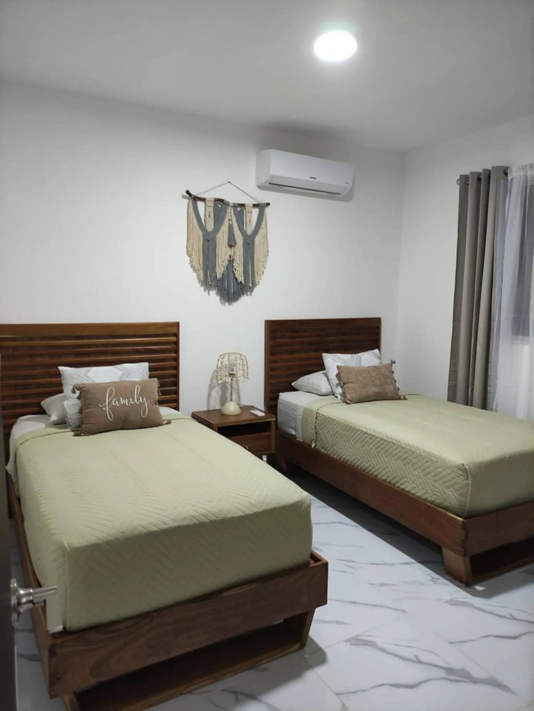 Bedroom, Bed in Moderno Departamento Vacacional En Playa