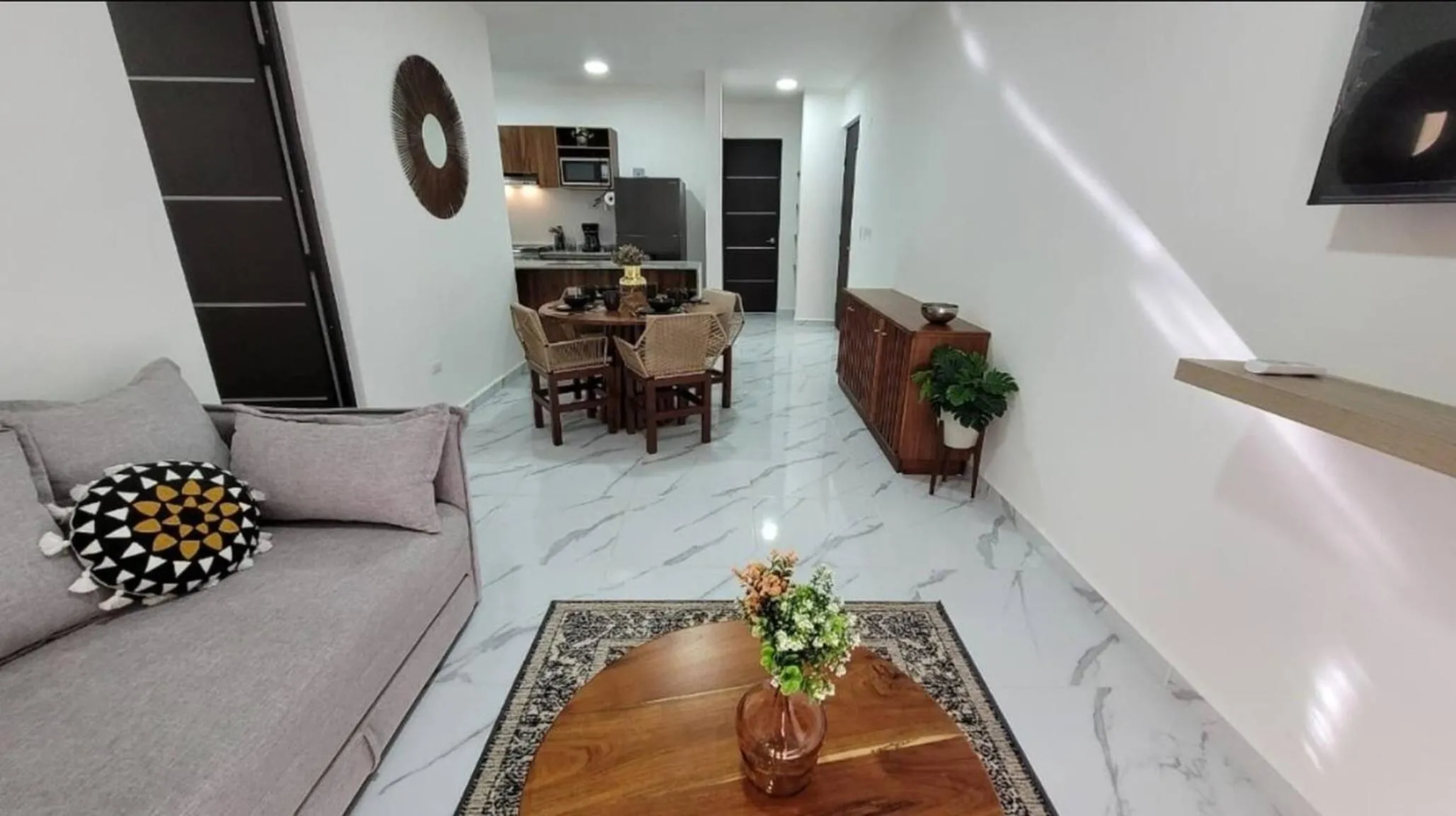 Restaurant/places to eat in Moderno Departamento Vacacional En Playa
