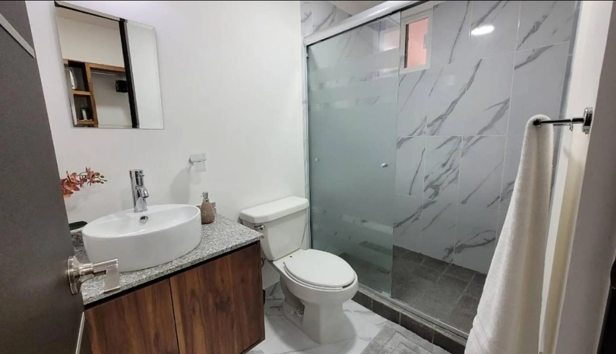 Bathroom in Moderno Departamento Vacacional En Playa