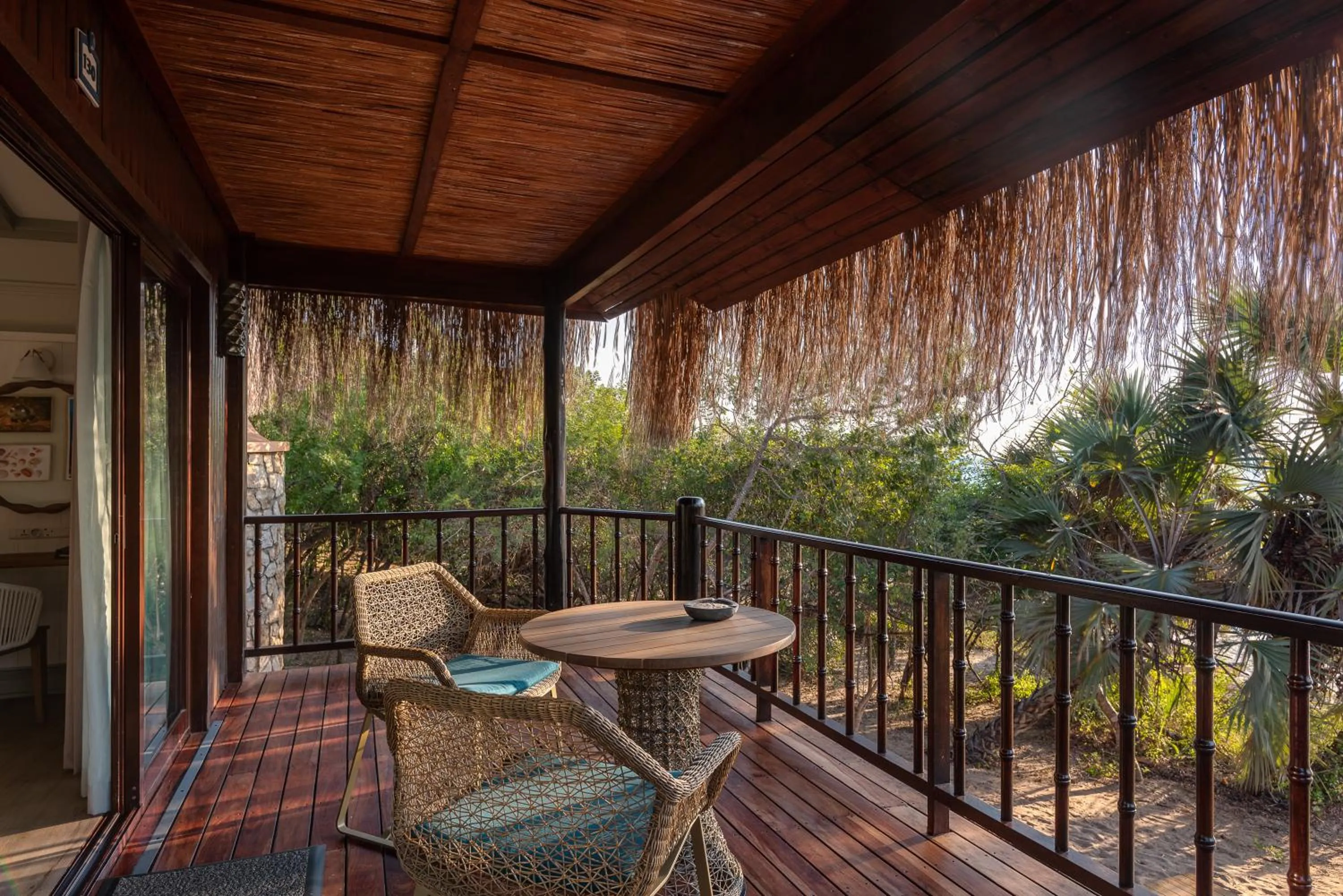 Patio in Anantara Bazaruto Island Resort
