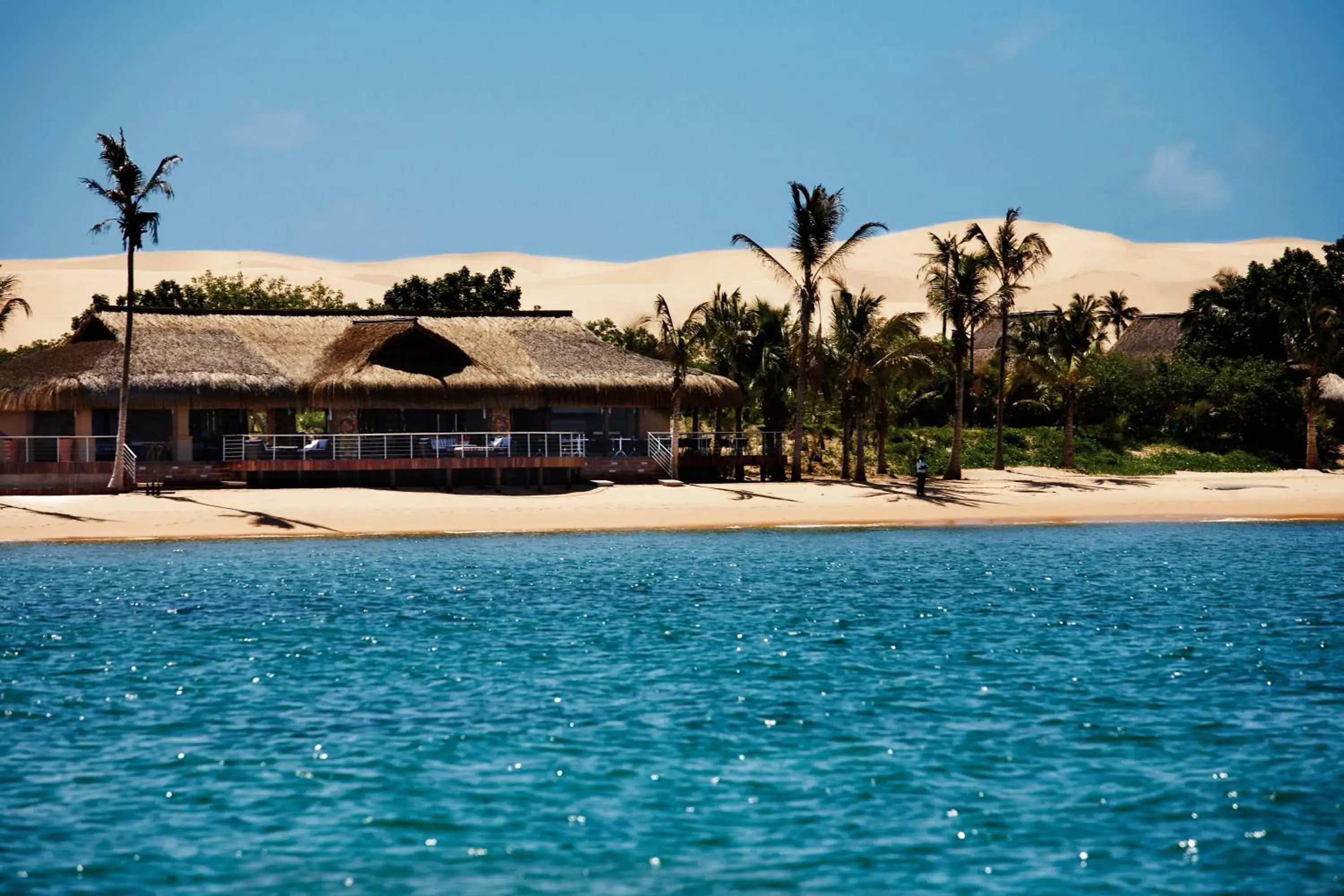 Property building in Anantara Bazaruto Island Resort Property building in Anantara Bazaruto Island Resort