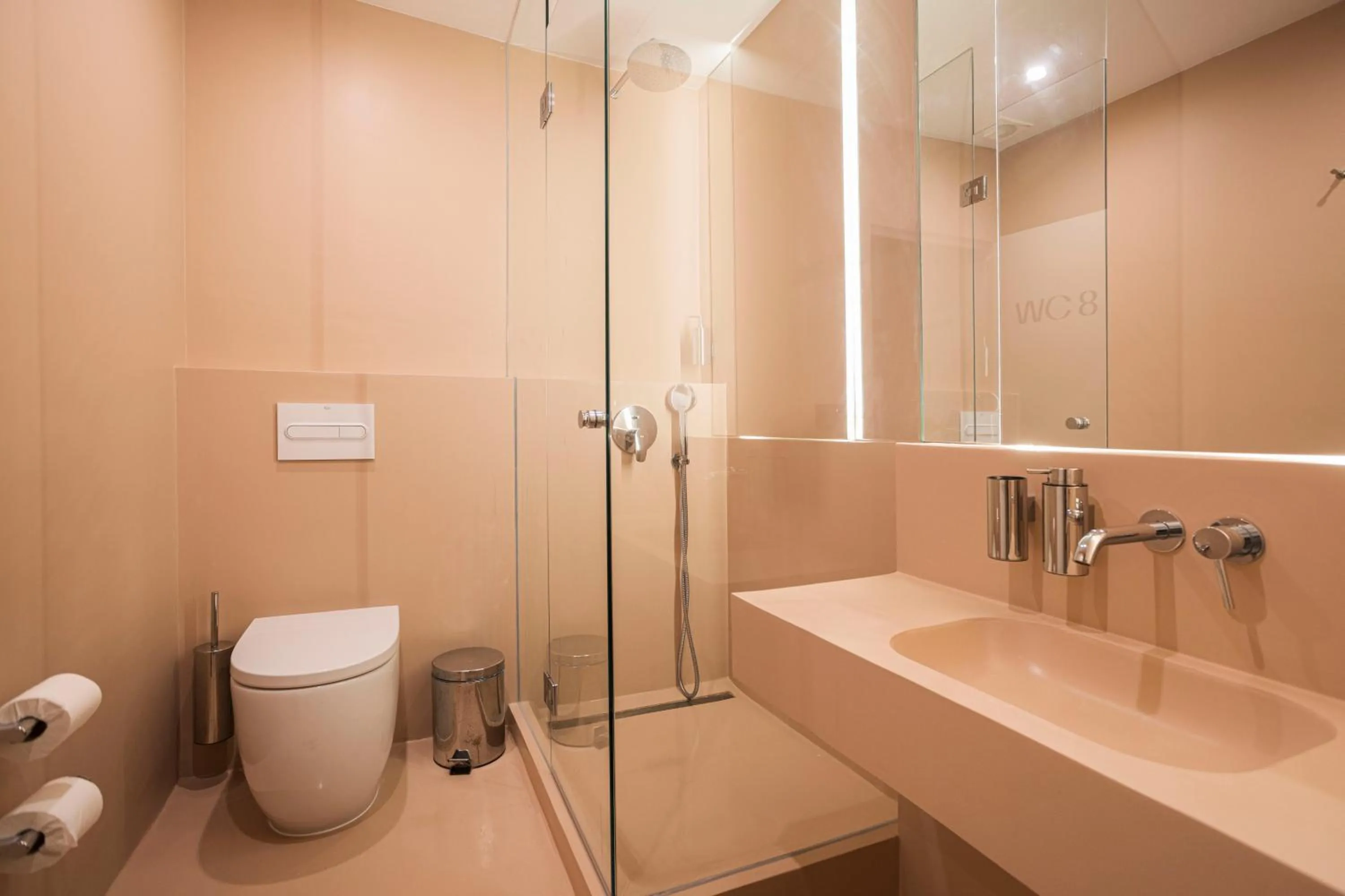 Bathroom in Hostal Sol y K