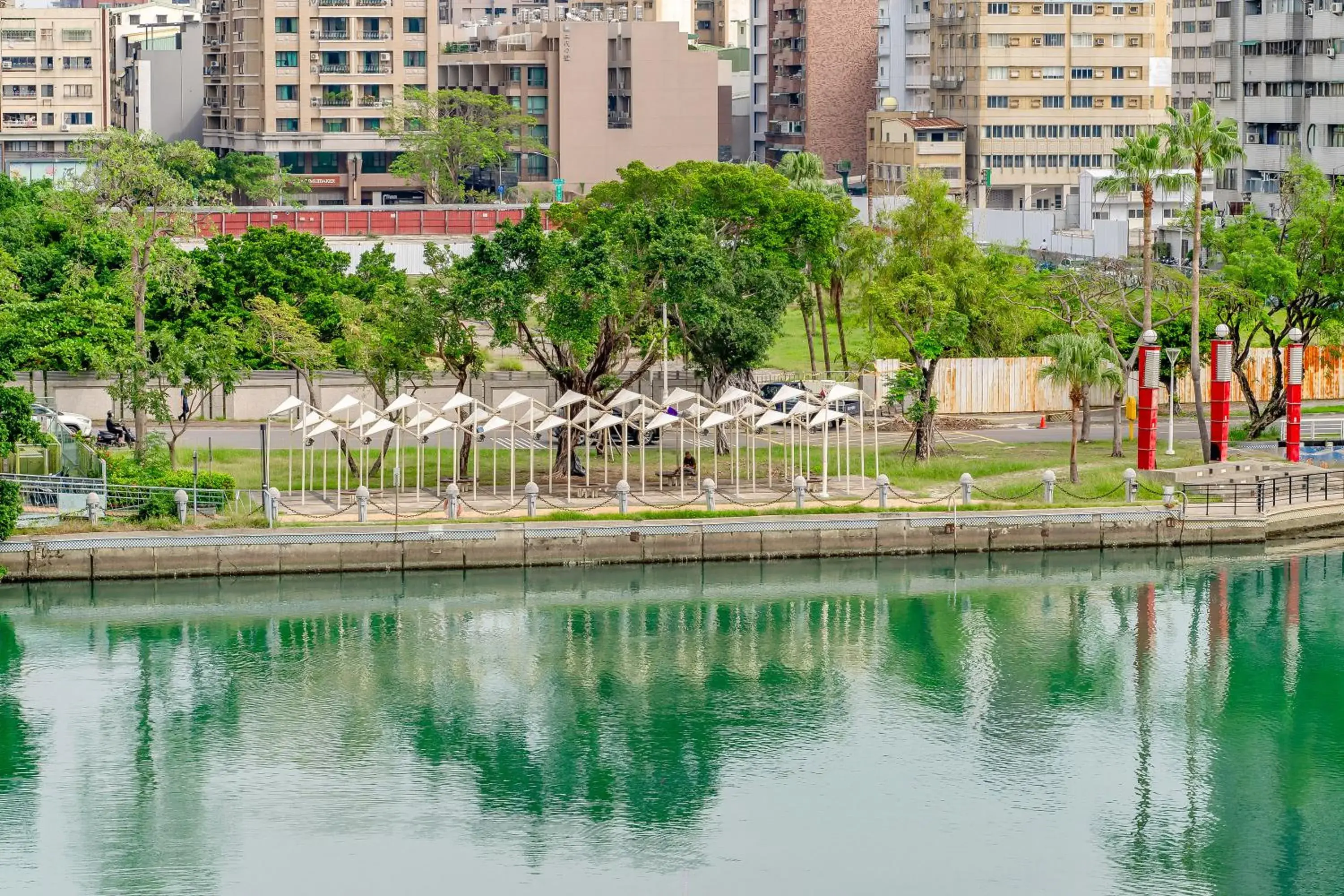 View (from property/room) in CHECK inn Express Kaohsiung Love River View (from property/room) in CHECK inn Express Kaohsiung Love River