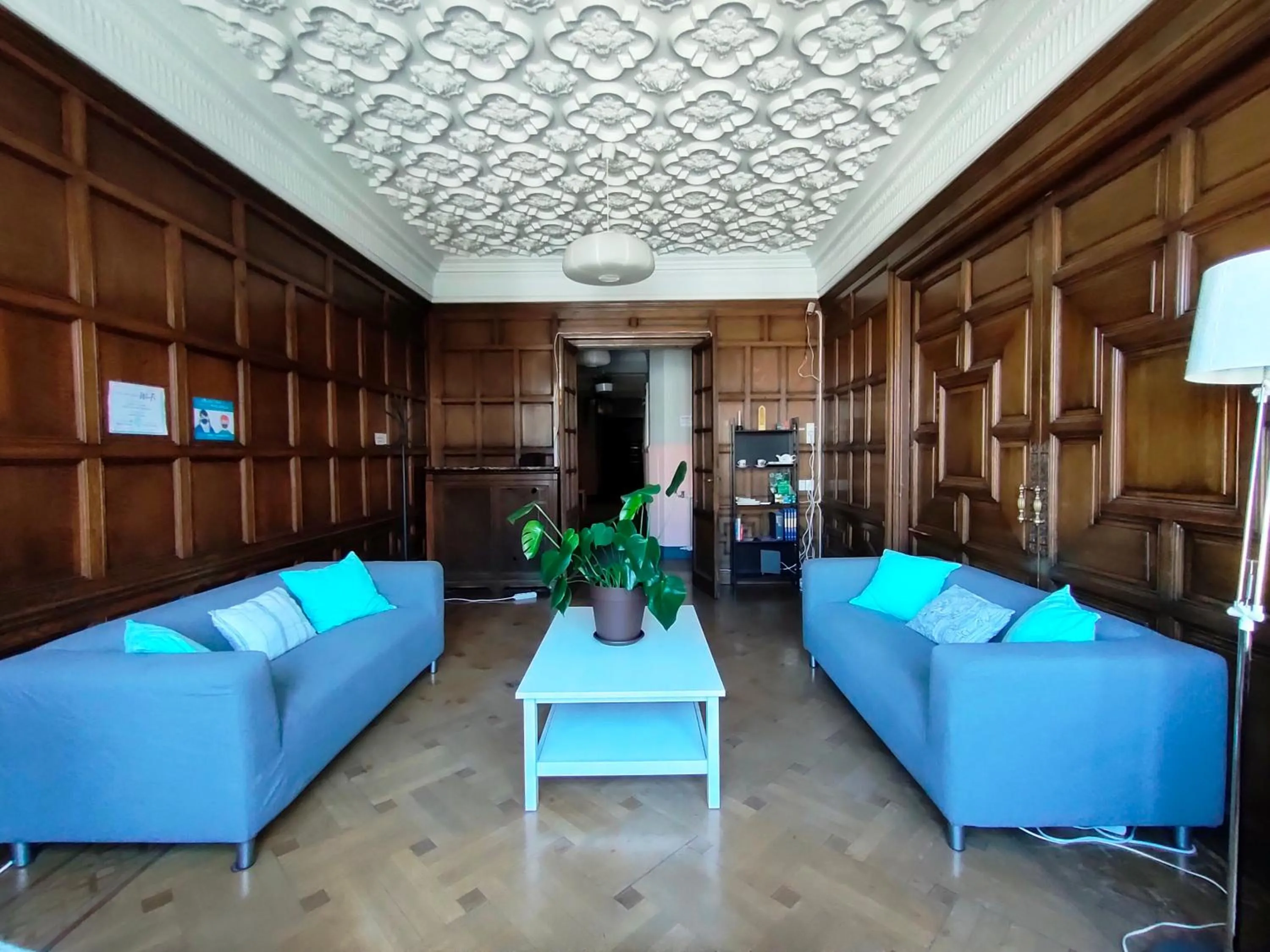 Living room in Zentric Hostel