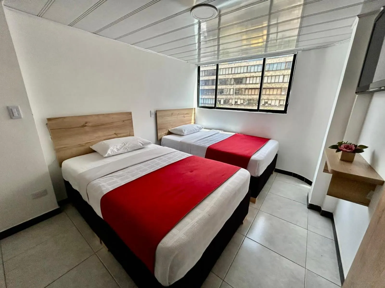 Bed in Hotel Urban Center Bogota