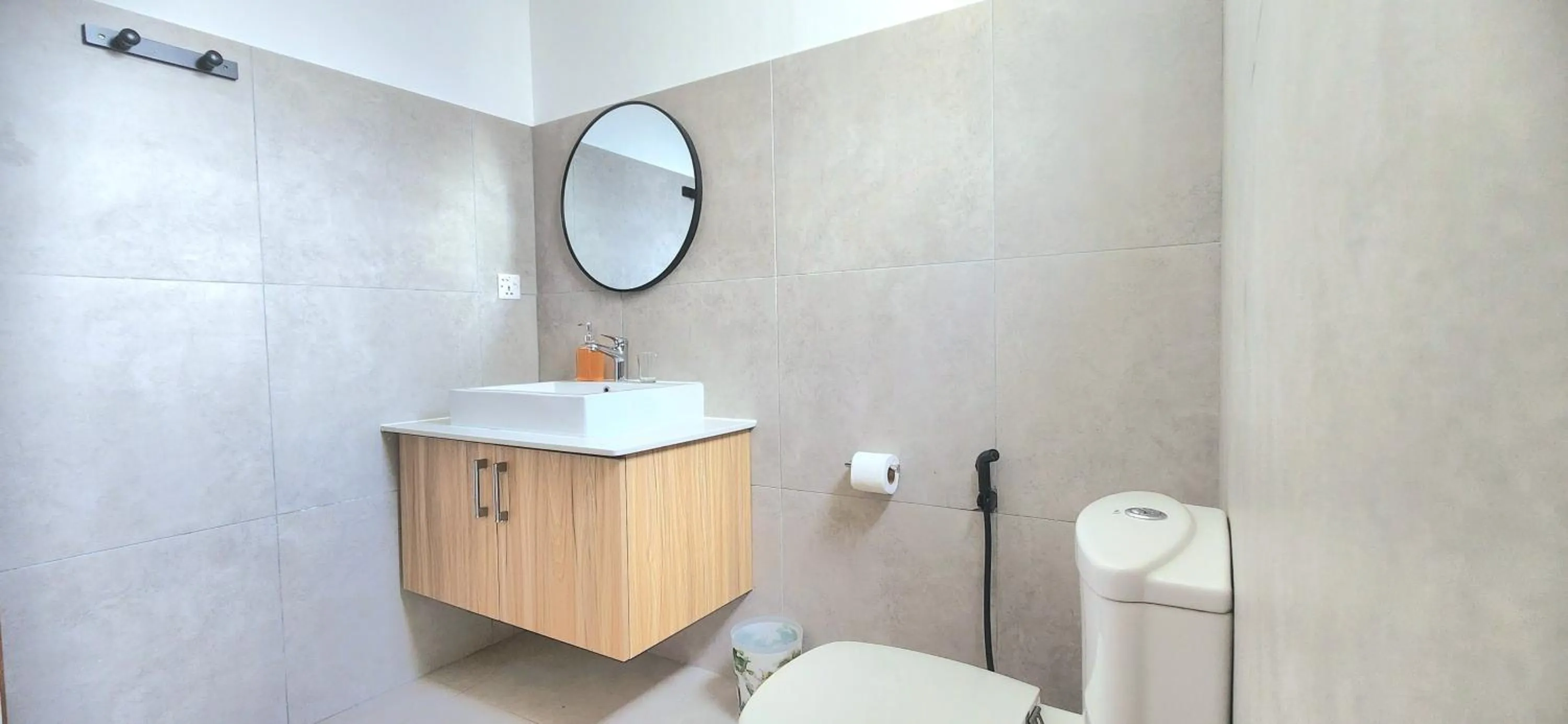 Toilet in La Perla Holiday Apartments