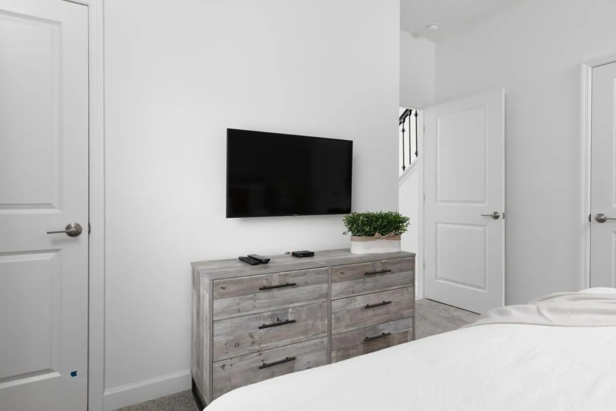 Bed in Chic Modern Home- Mickey & Star Wars Magic