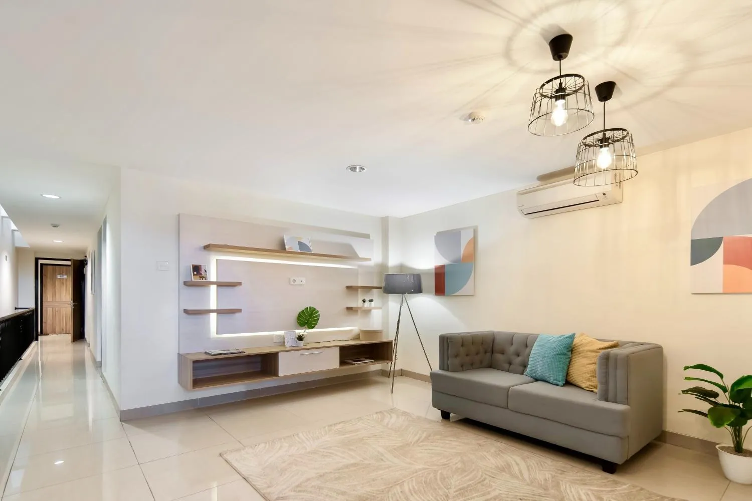 Communal lounge/ TV room, Seating Area in Cove Guntur Heritage