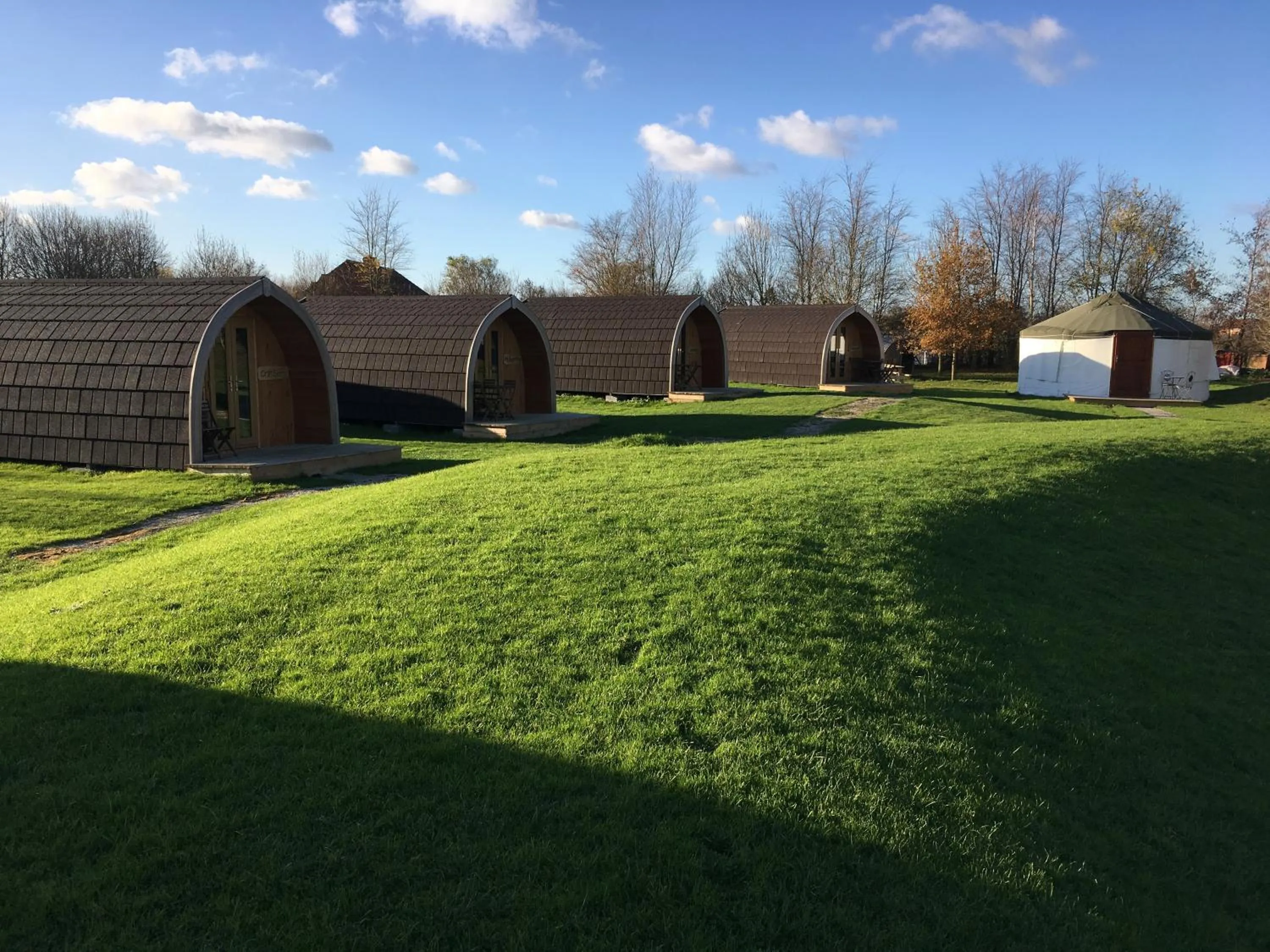 Natural landscape in Wall Eden Farm - Luxury Log Cabins and Glamping