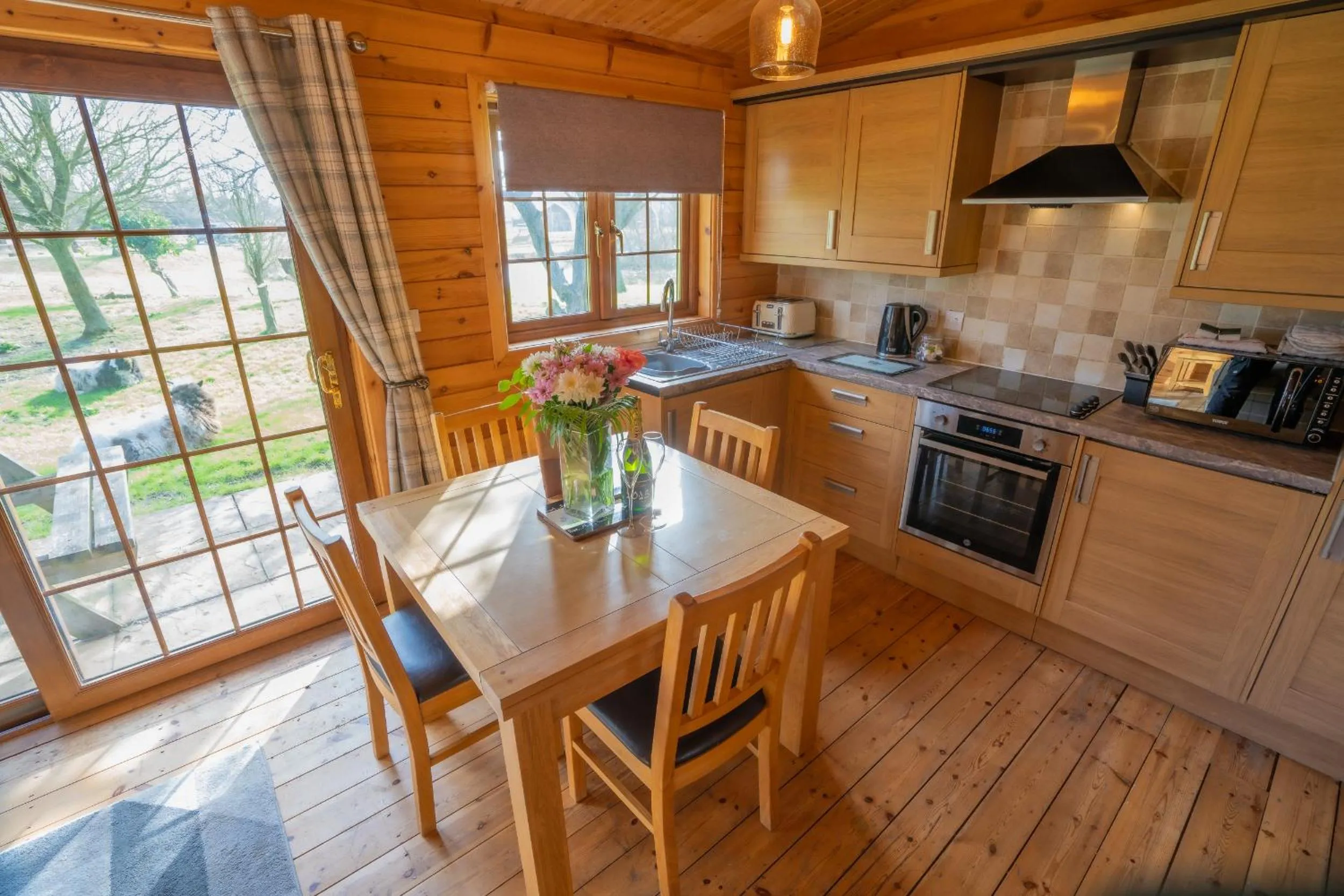 Coffee/tea facilities in Wall Eden Farm - Luxury Log Cabins and Glamping