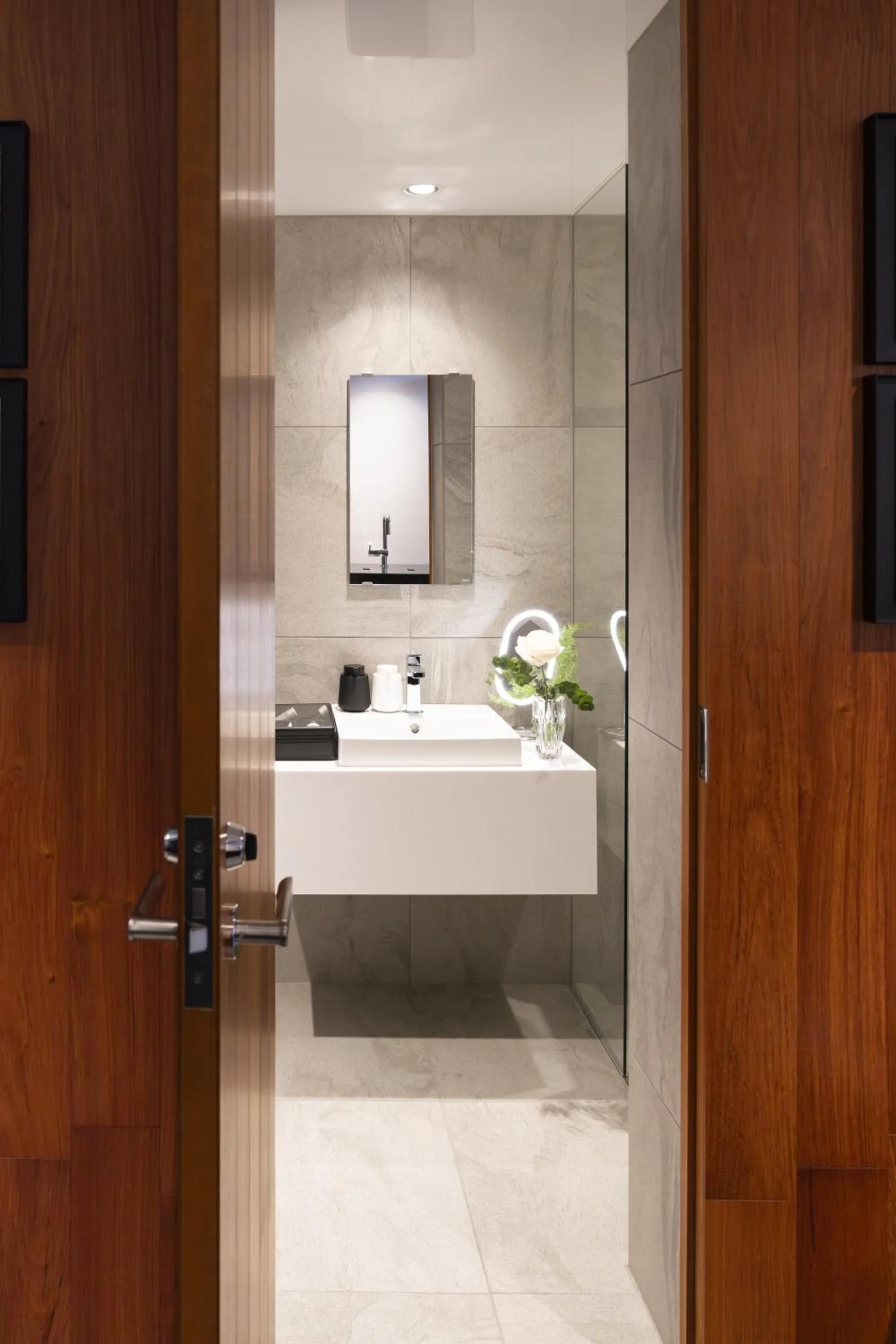 Bathroom in Kamo Residences by Reflections