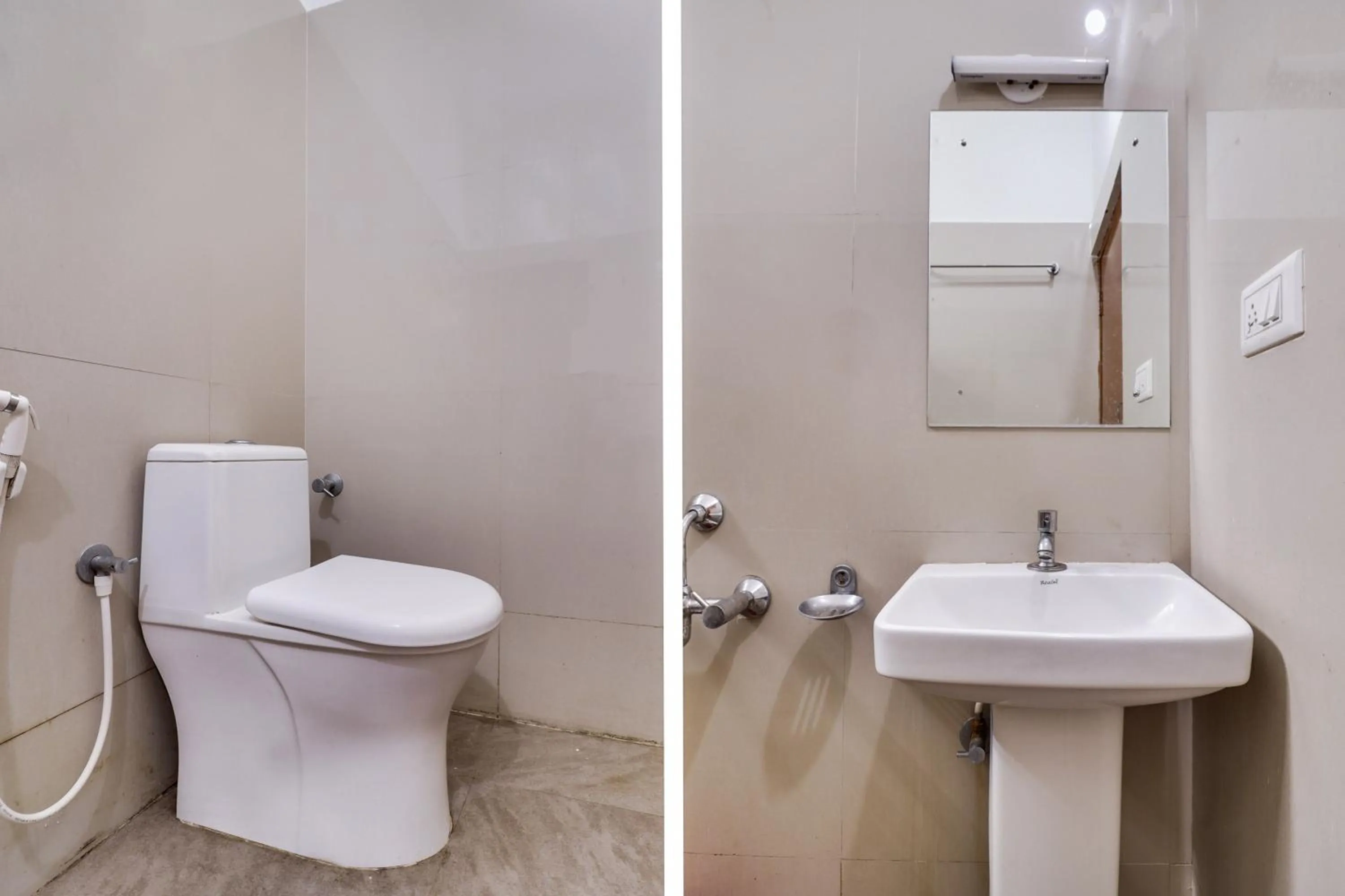 Bathroom in Hotel O New Grand Suites