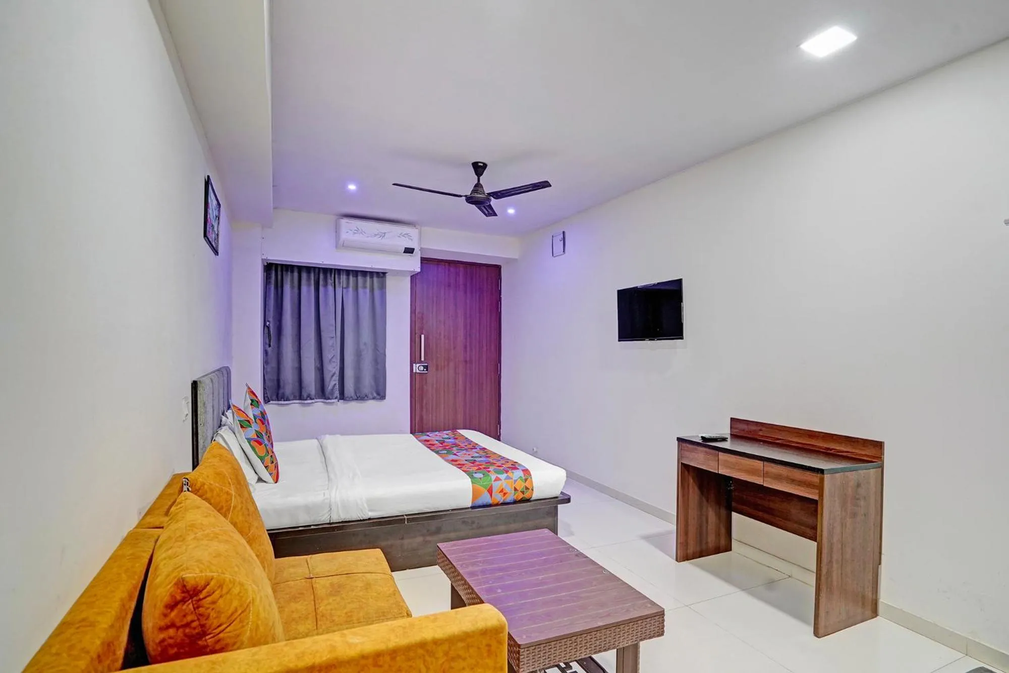 Bedroom, Bed in FabHotel RK Inn