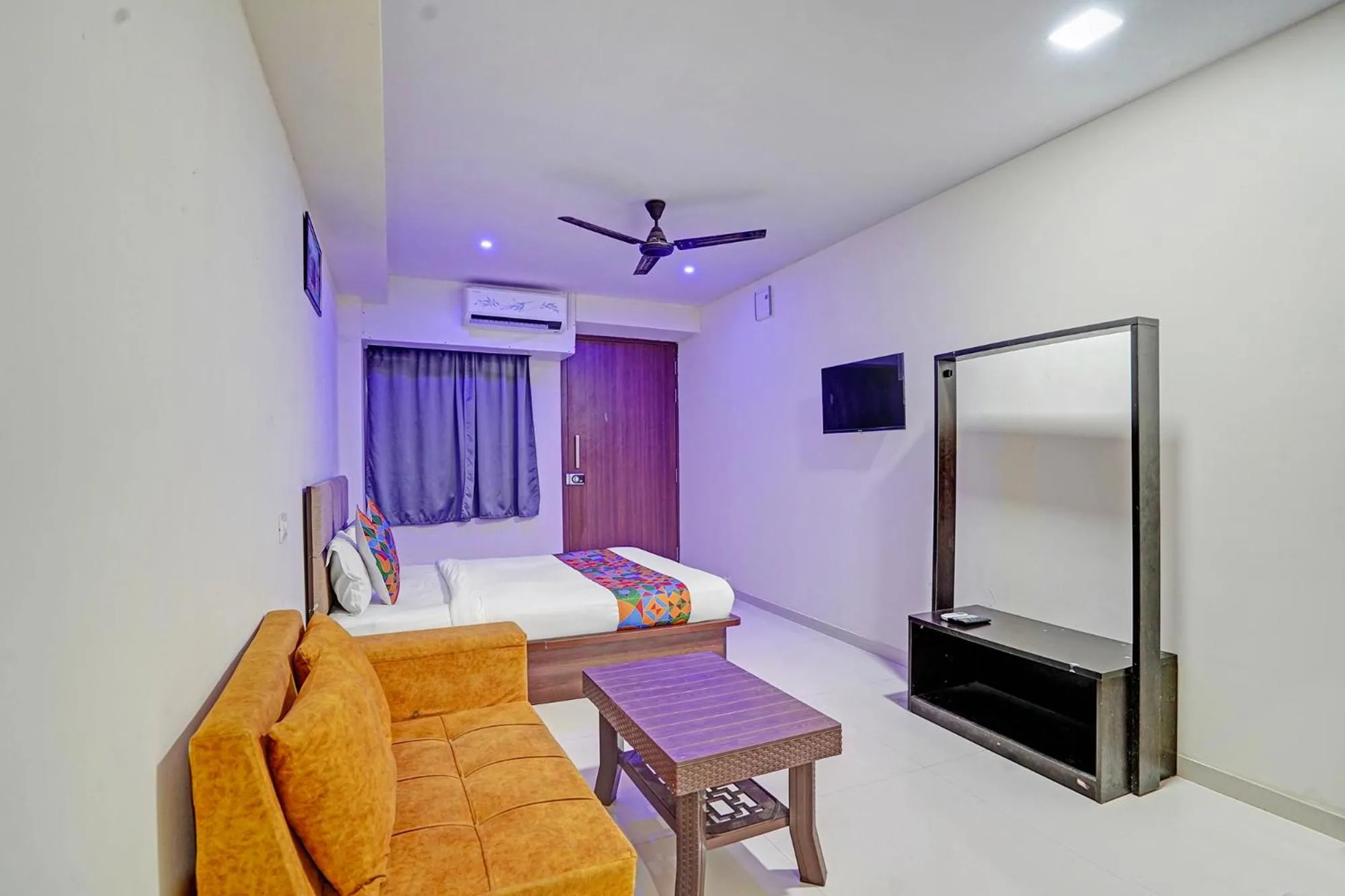 Bedroom, Bed in FabHotel RK Inn