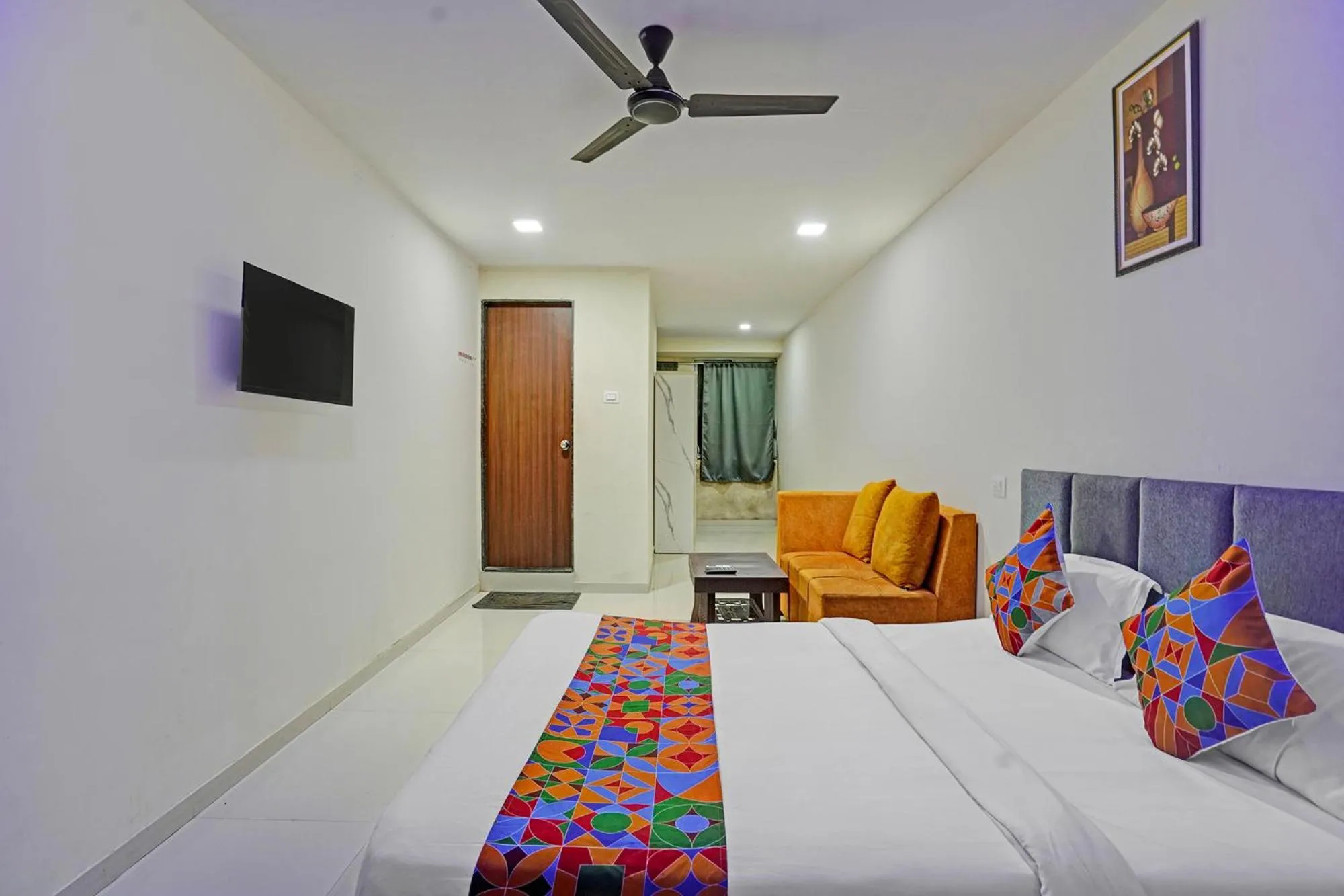 Bedroom, Bed in FabHotel RK Inn