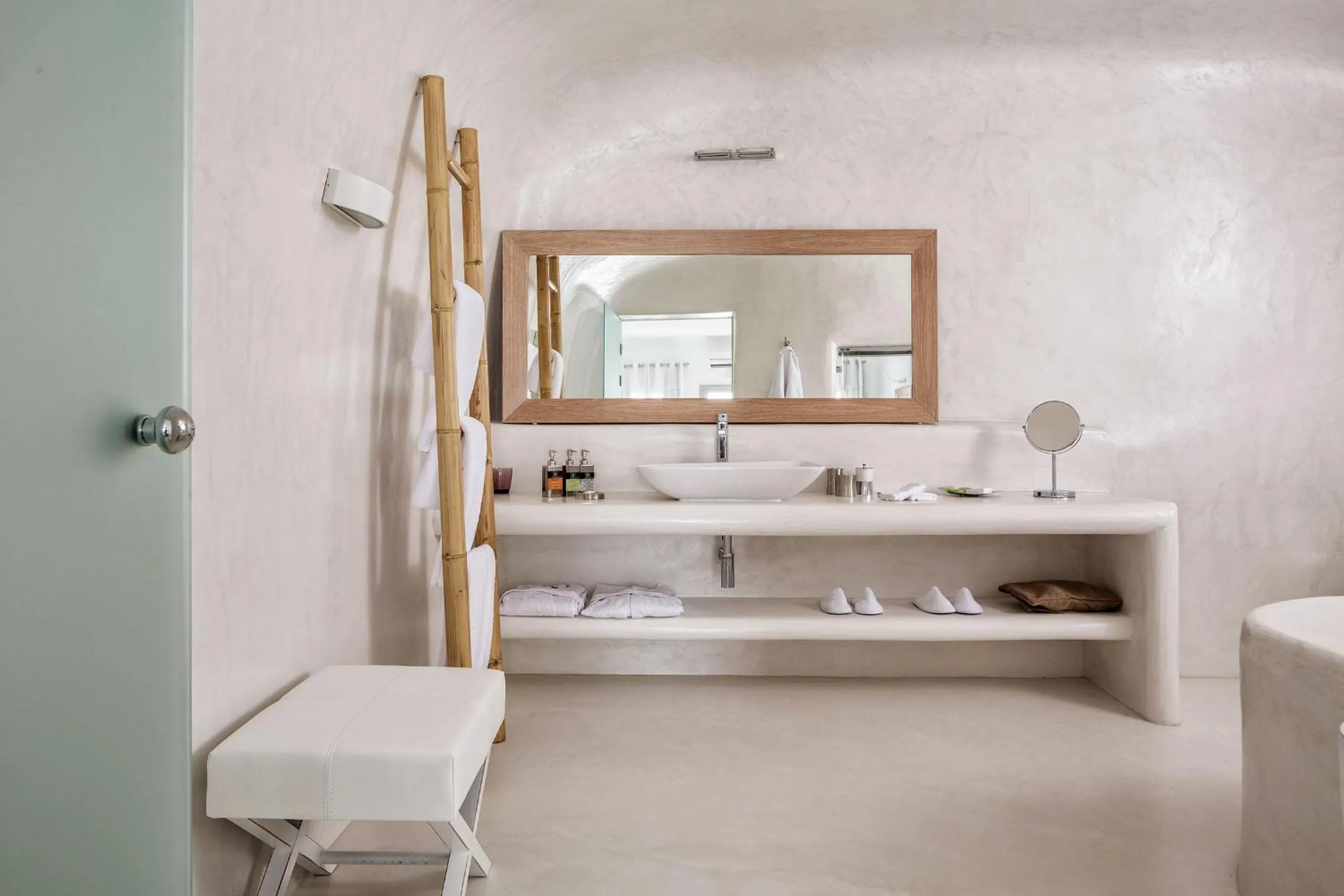 Bathroom in Charisma Suites