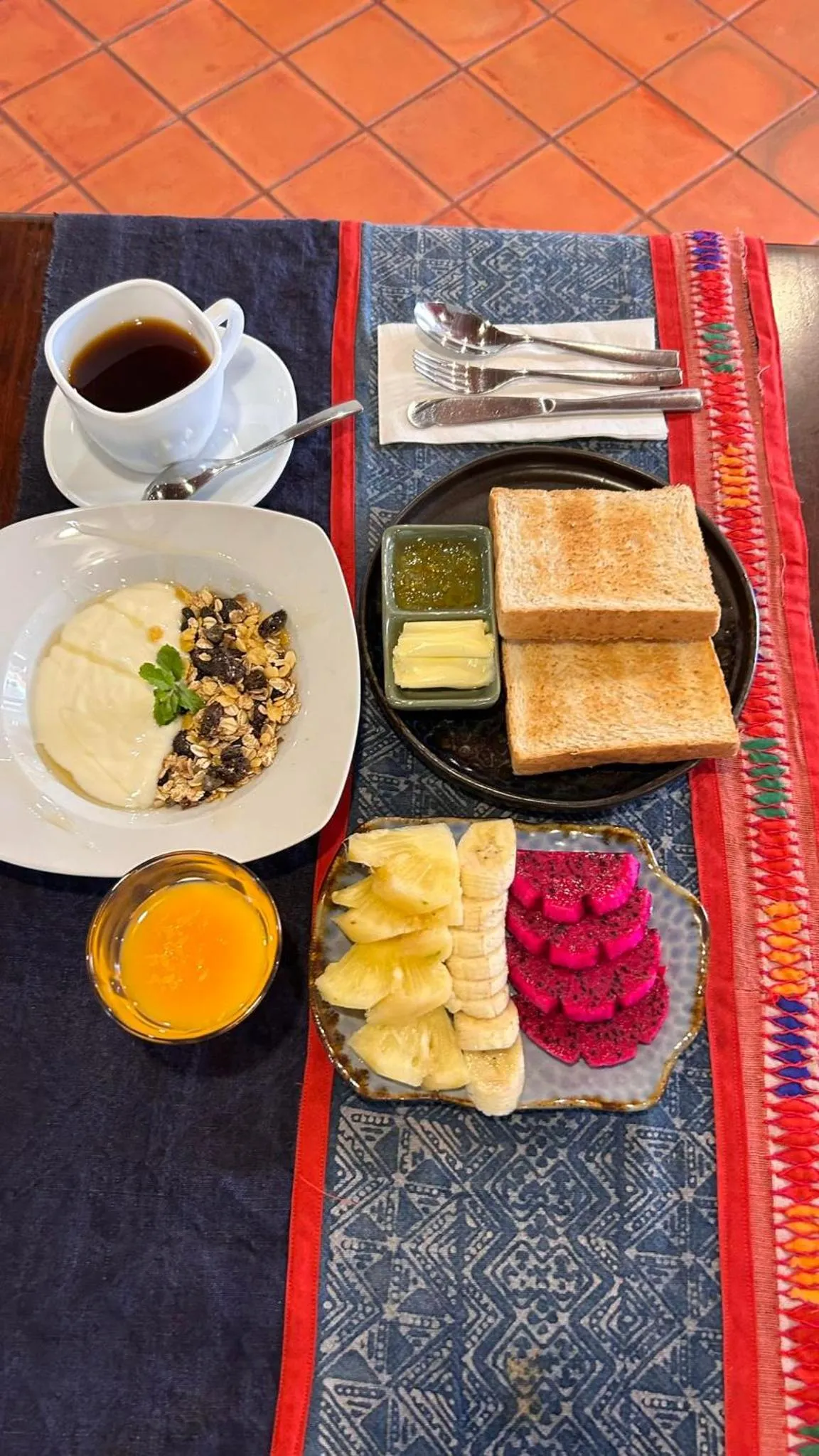 Breakfast in Baan Heart Thai