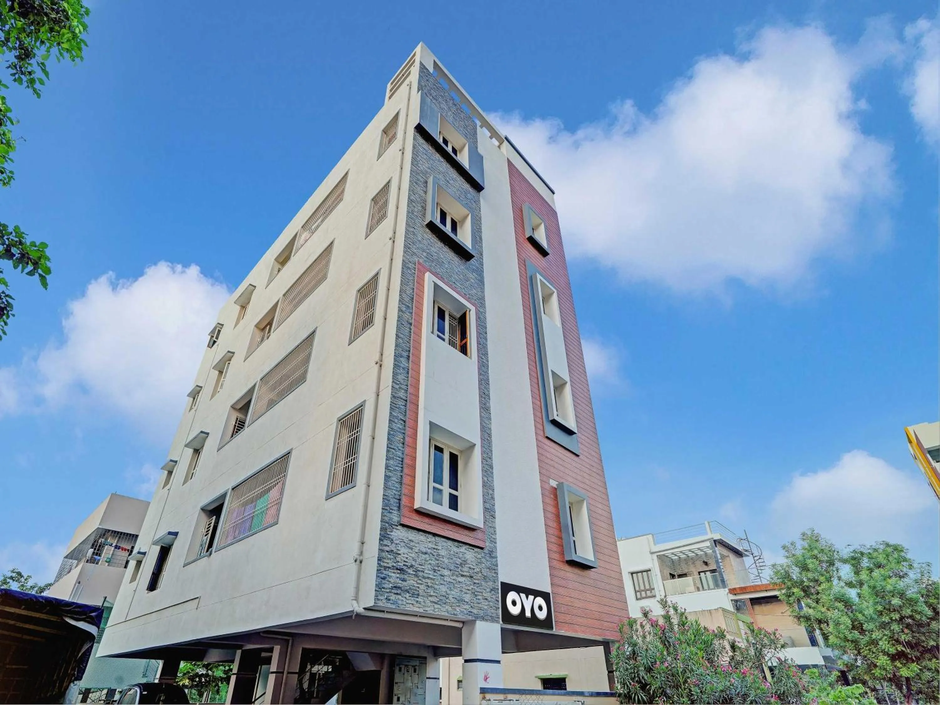 Facade/entrance in Collection O Ns Service Apartment