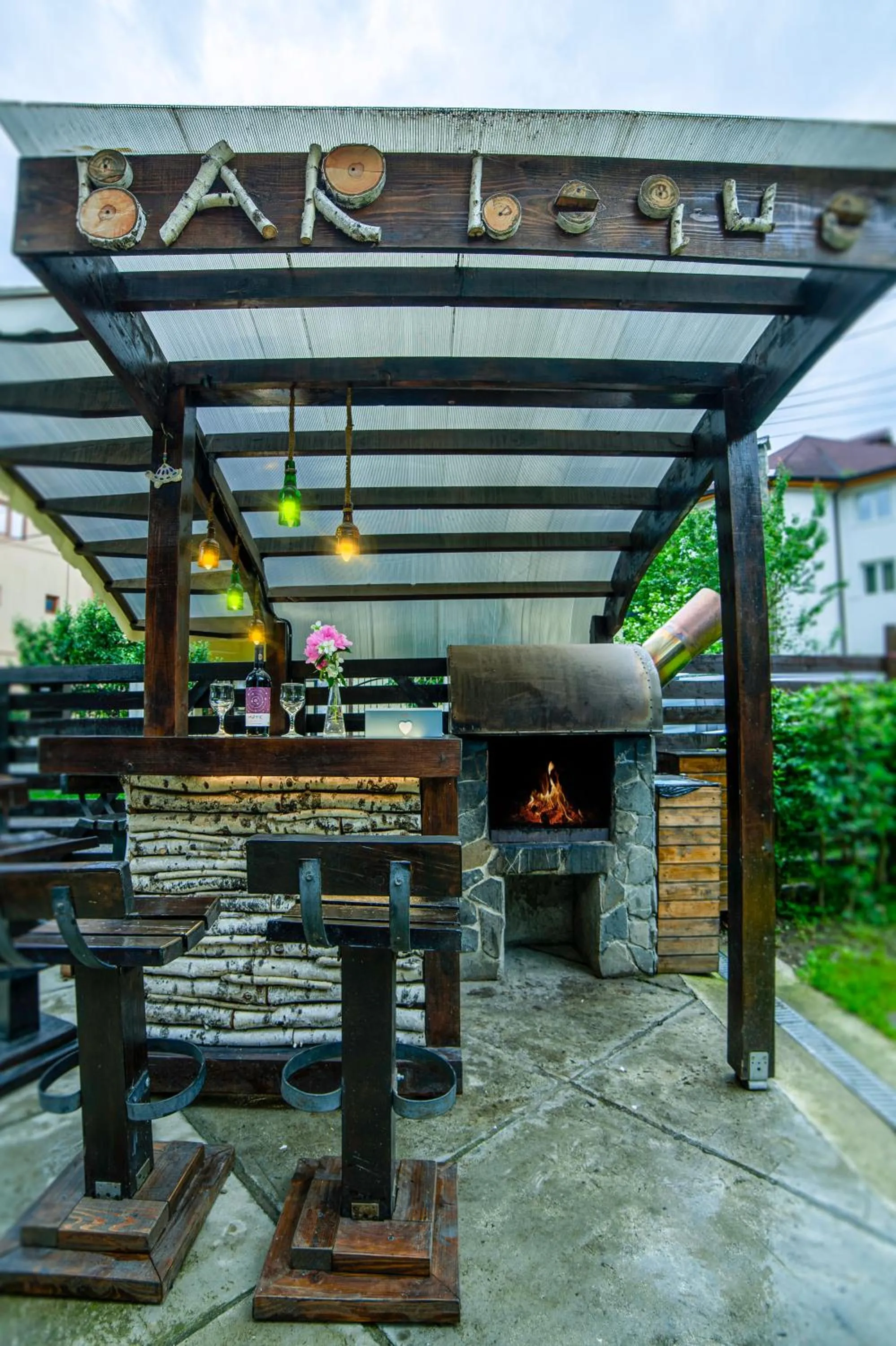 BBQ facilities in Casa Traian